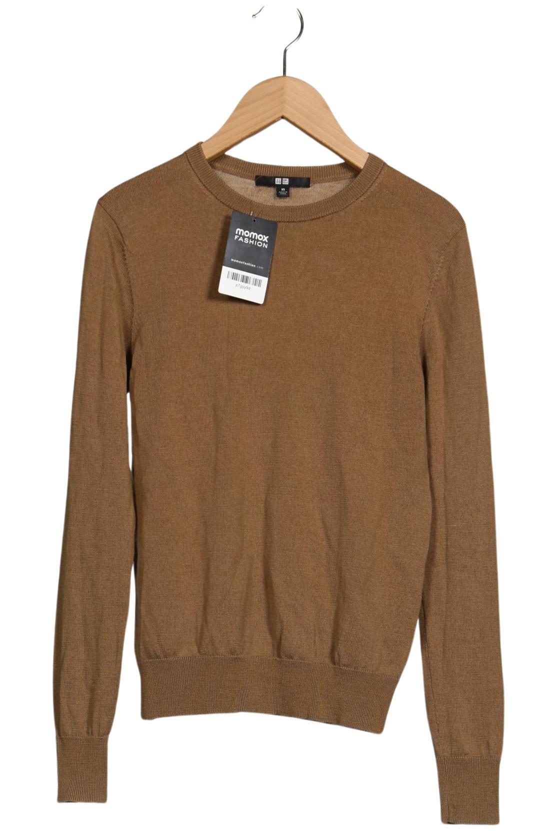 

uniqlo Damen Pullover, braun, Gr. 34