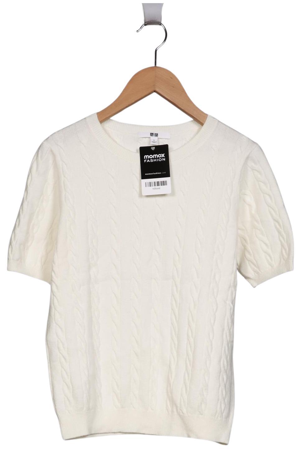 

uniqlo Damen Pullover, cremeweiß, Gr. 42