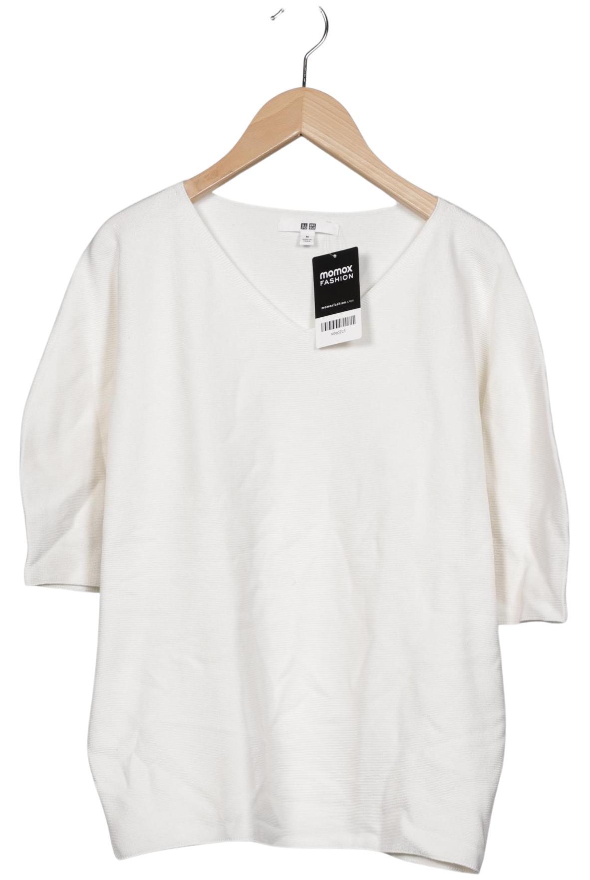 

uniqlo Damen Pullover, weiß, Gr. 38