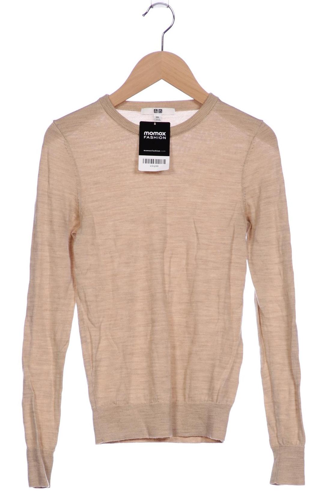 

uniqlo Damen Pullover, beige, Gr. 32