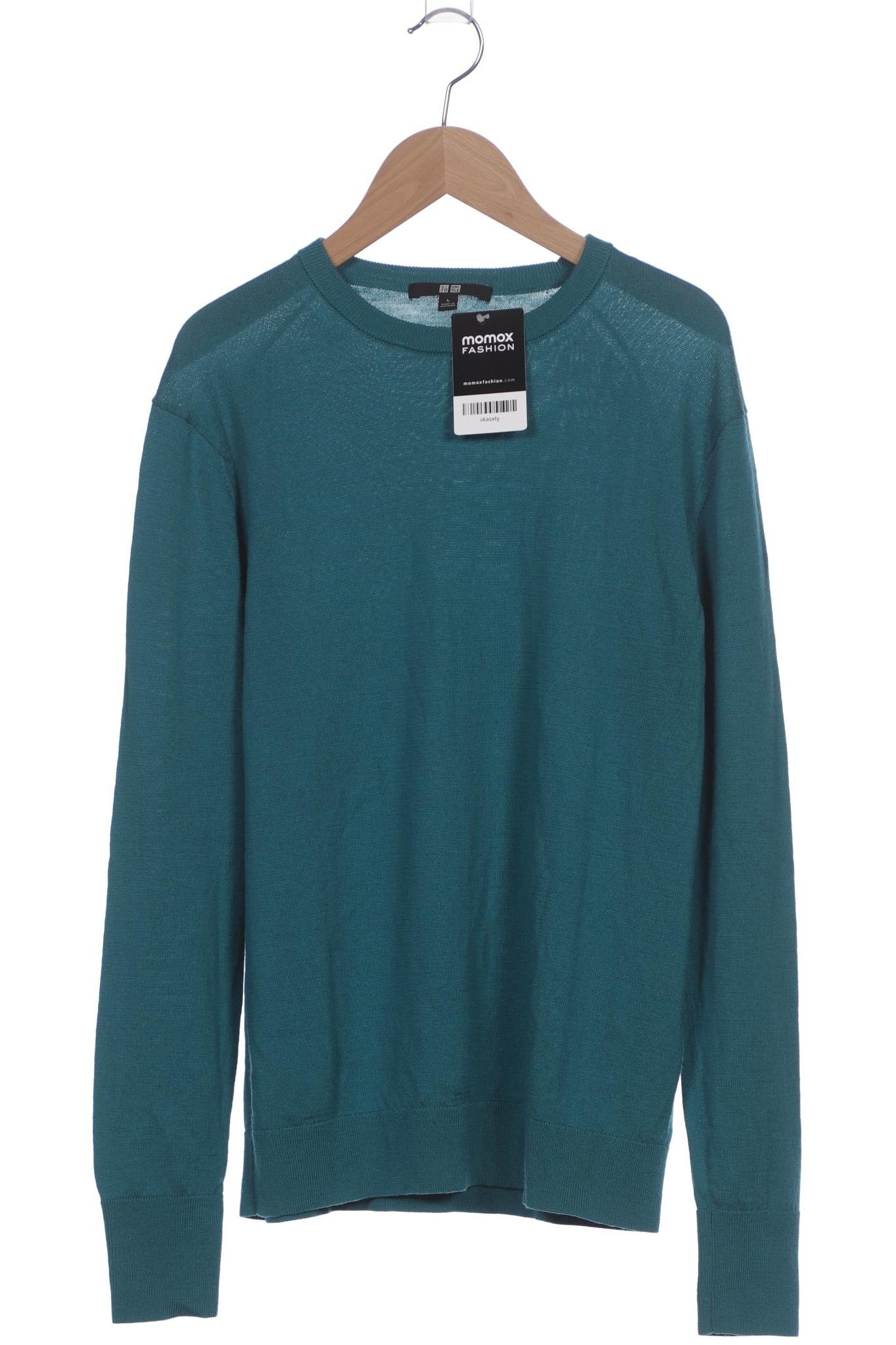 

uniqlo Damen Pullover, türkis, Gr. 42
