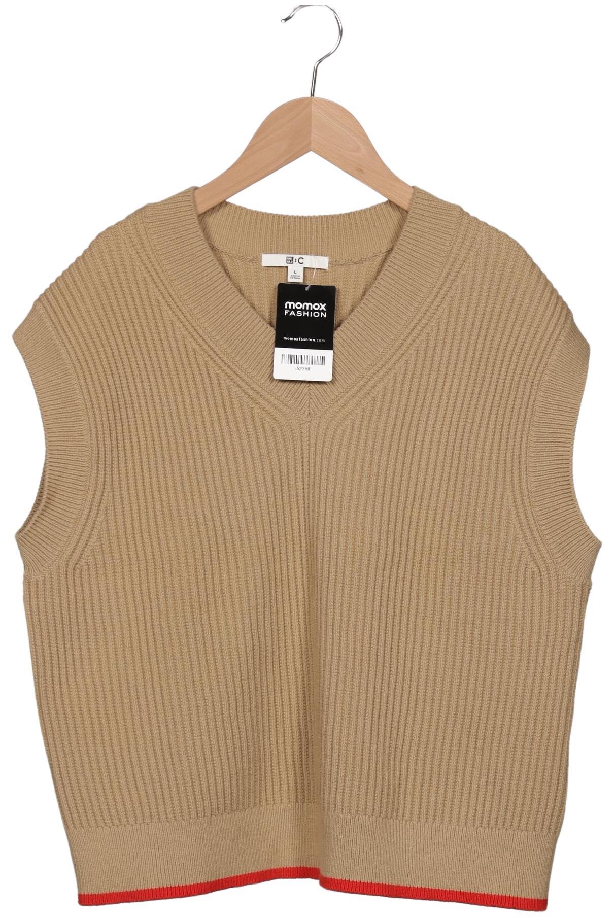 

uniqlo Damen Pullover, beige, Gr. 42