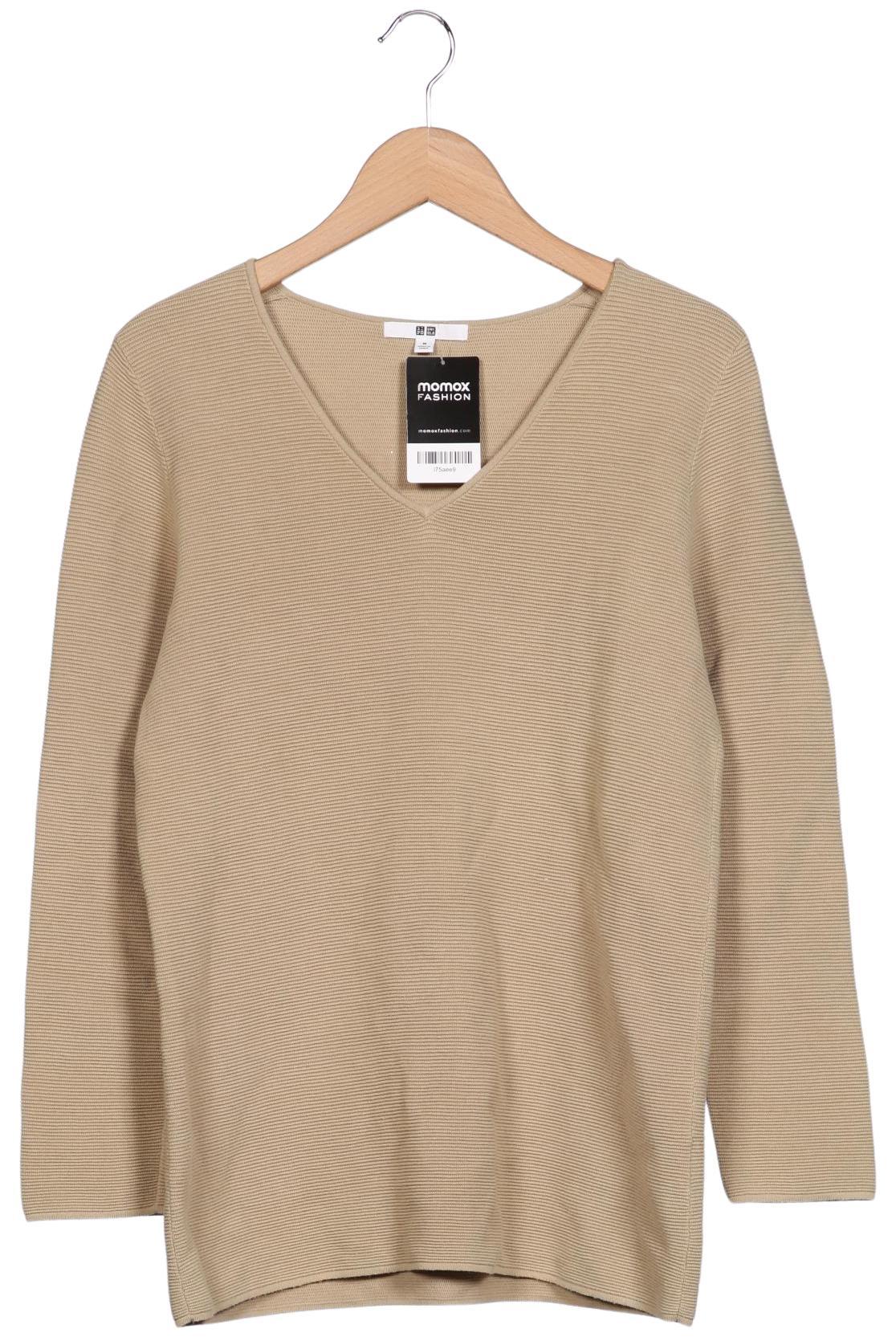 

uniqlo Damen Pullover, beige, Gr. 38