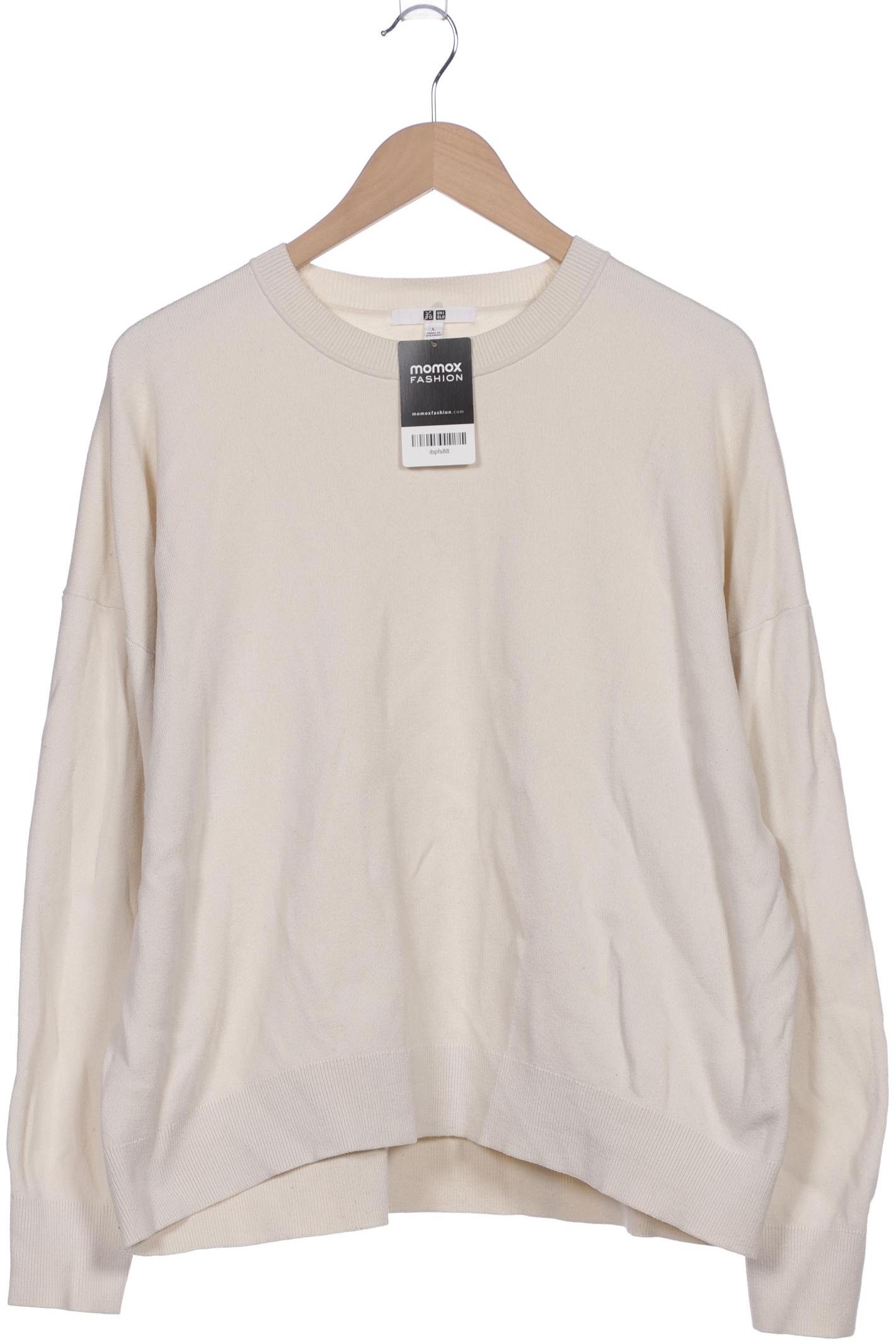

uniqlo Damen Pullover, cremeweiß, Gr. 42