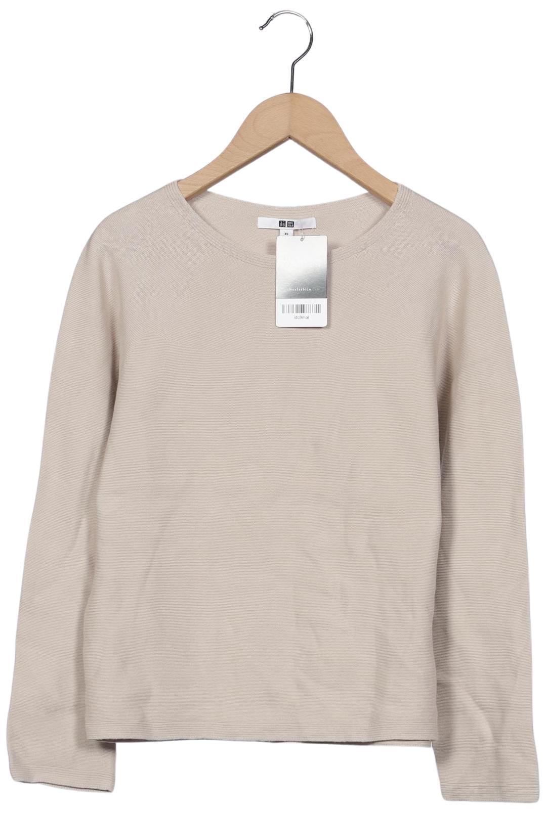 

uniqlo Damen Pullover, beige, Gr. 34