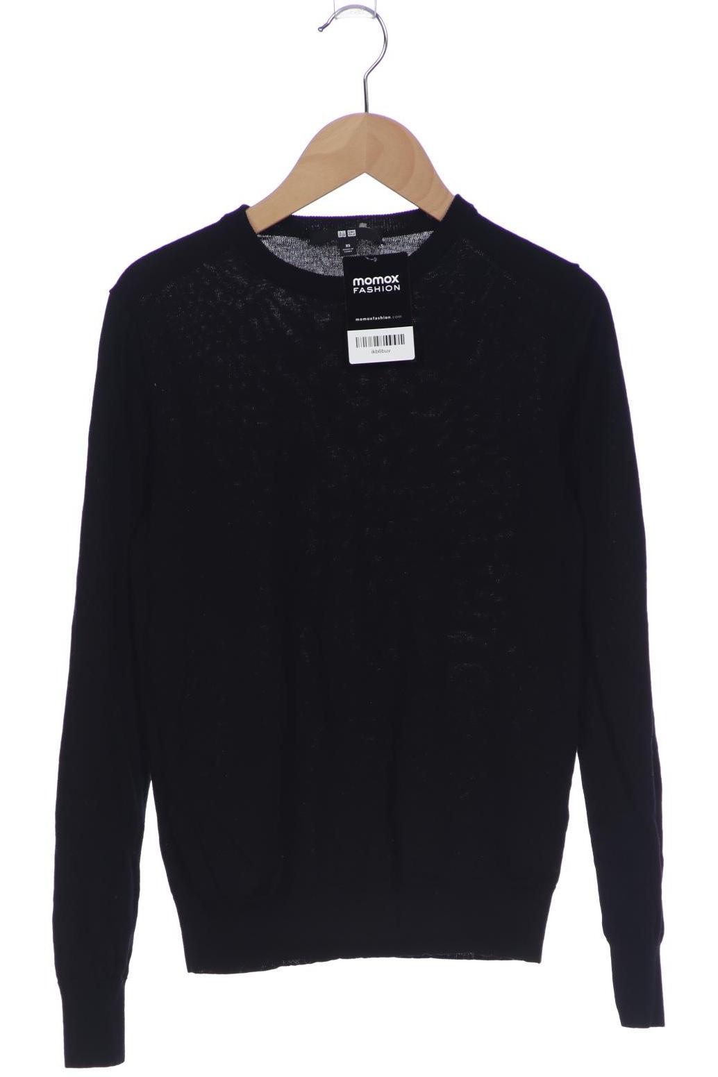 

uniqlo Damen Pullover, schwarz, Gr. 34