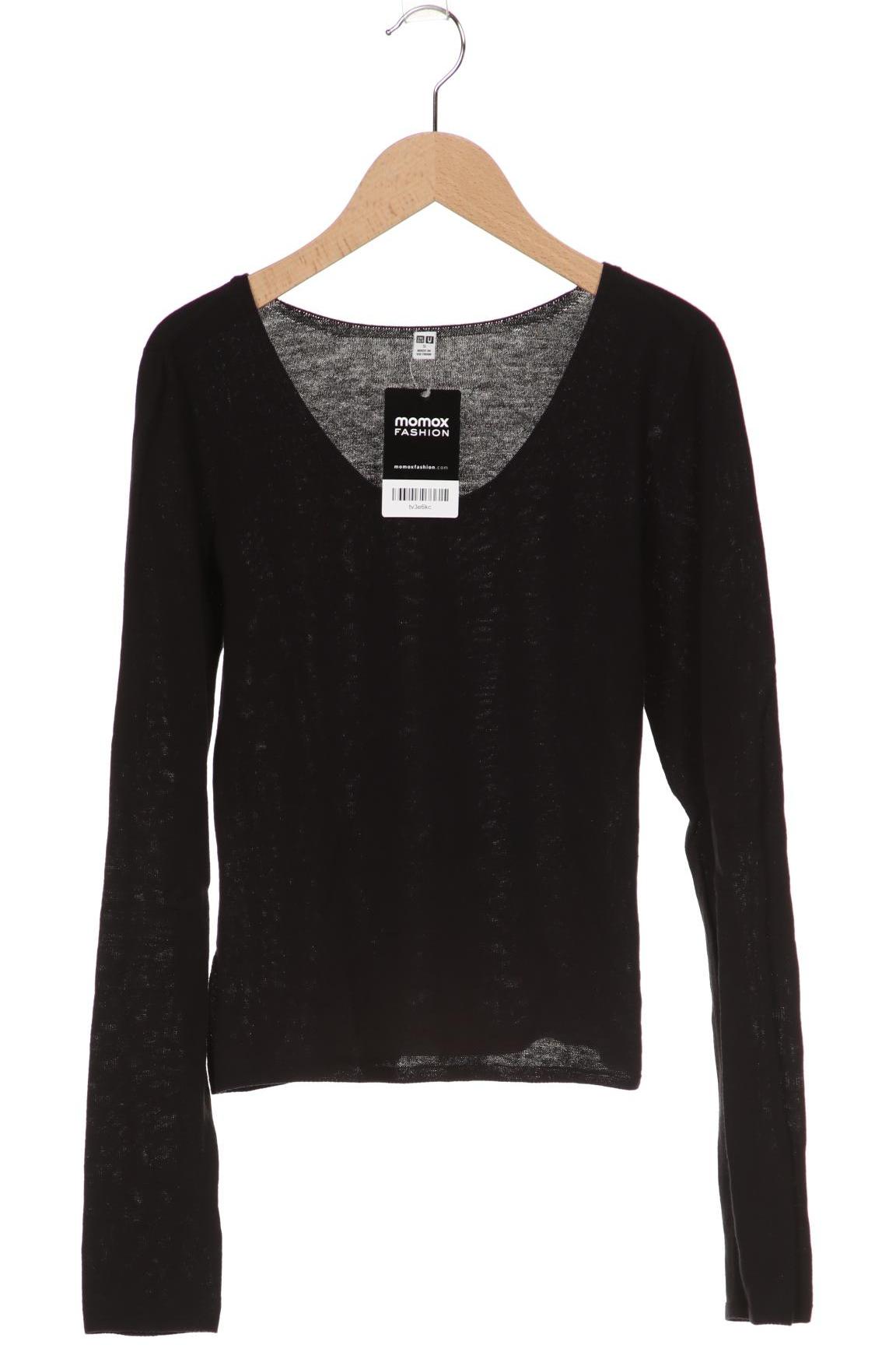 

uniqlo Damen Pullover, schwarz