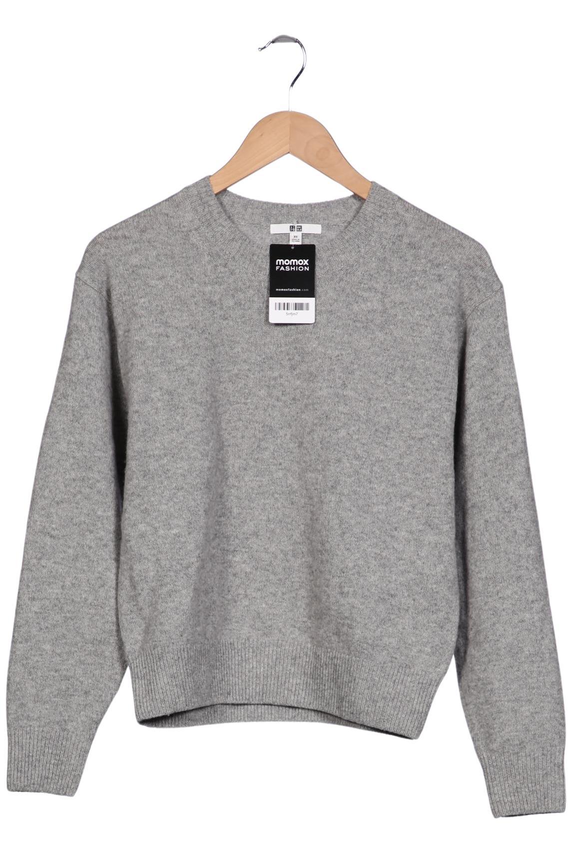 

uniqlo Damen Pullover, grau, Gr. 34