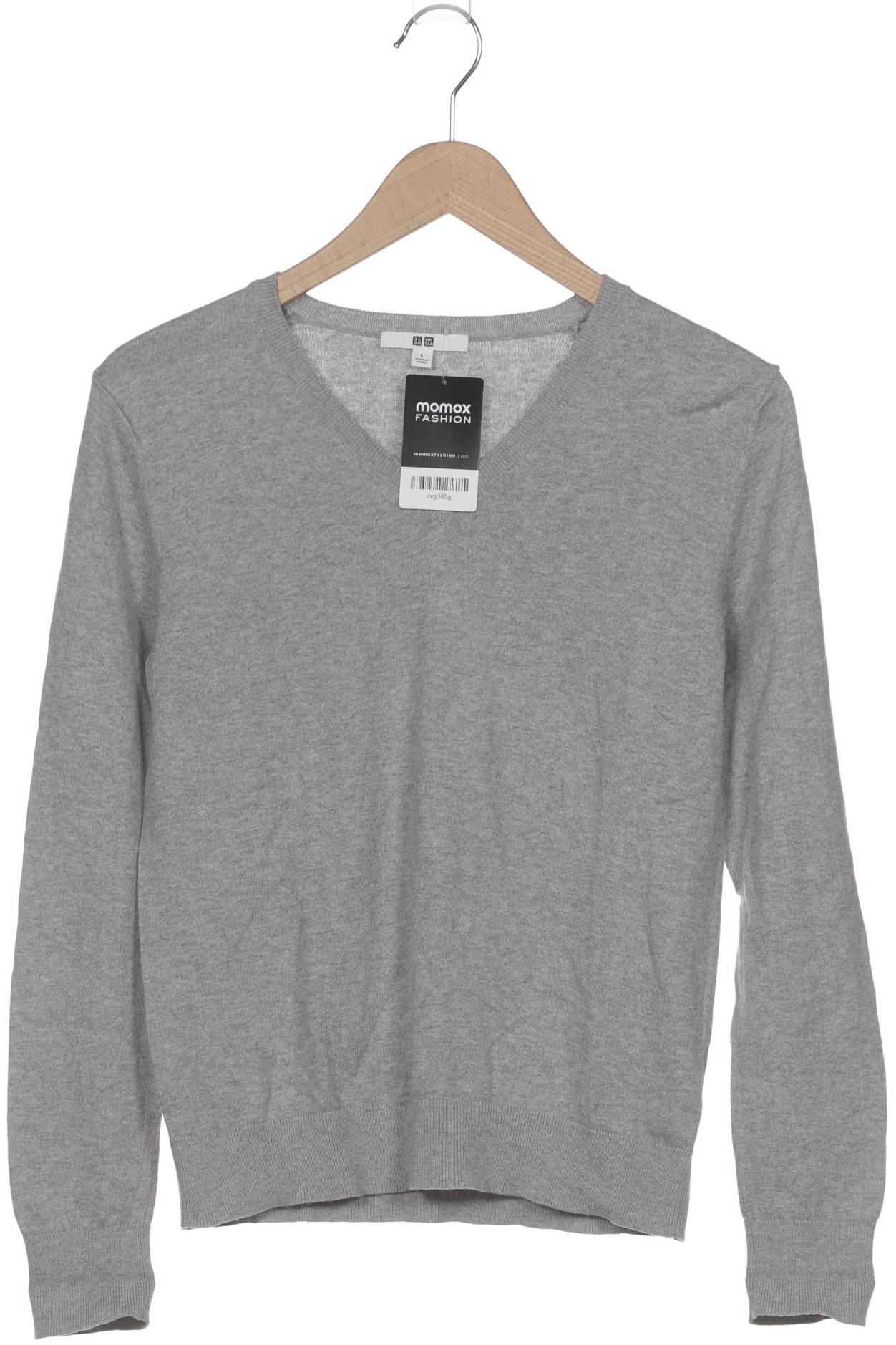 

uniqlo Damen Pullover, grau, Gr. 42