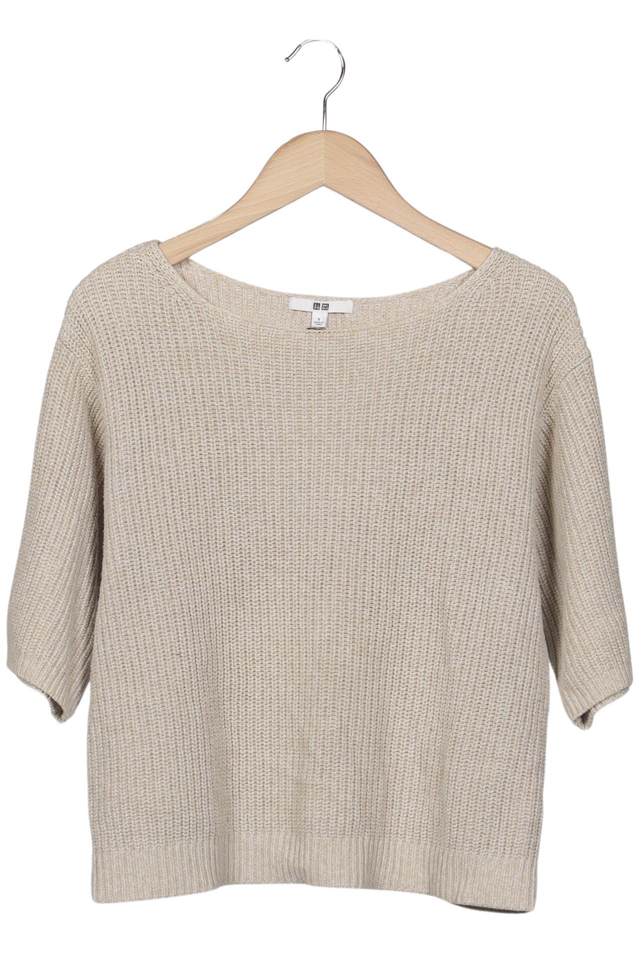 

uniqlo Damen Pullover, beige, Gr. 36