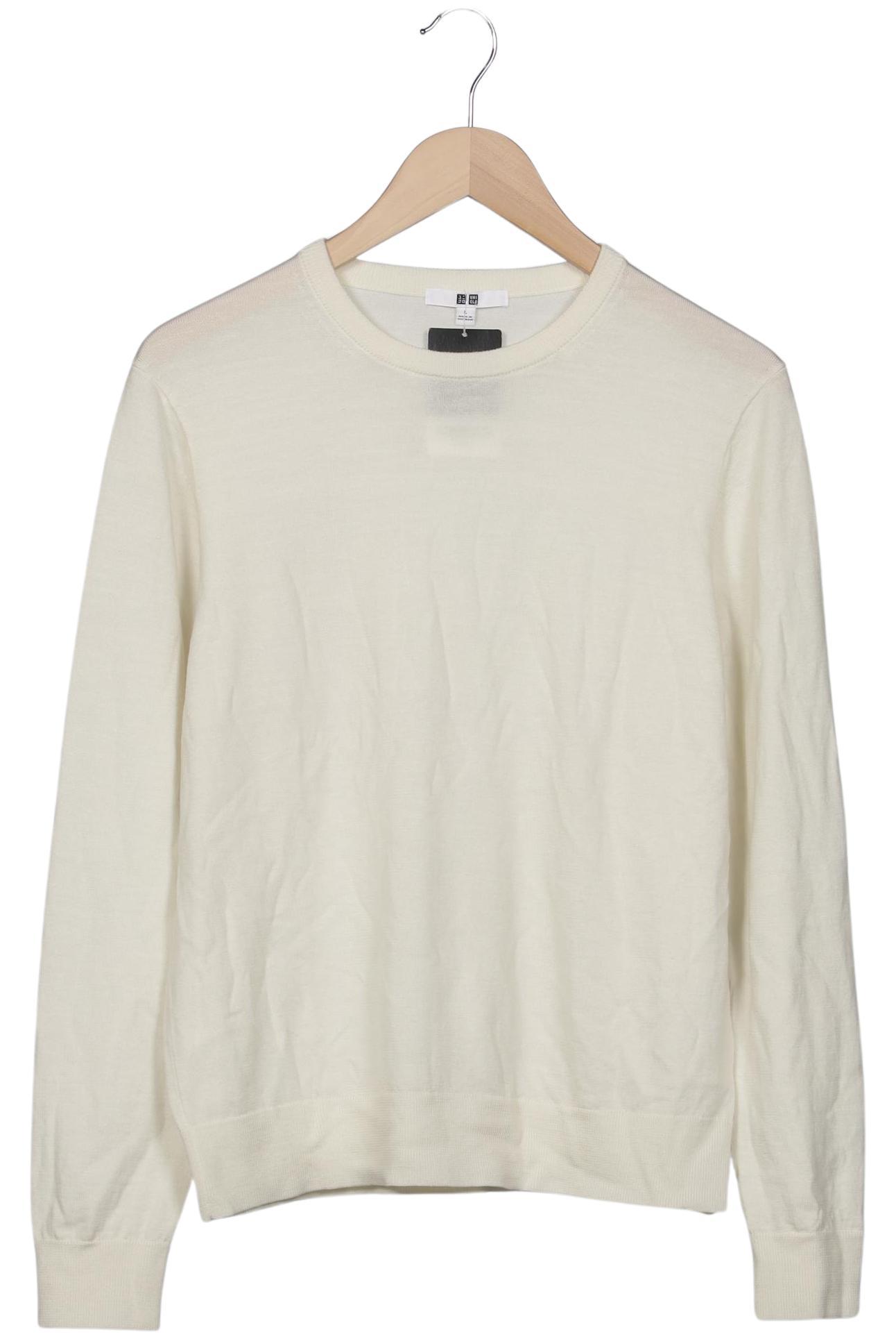 

uniqlo Damen Pullover, cremeweiß, Gr. 42
