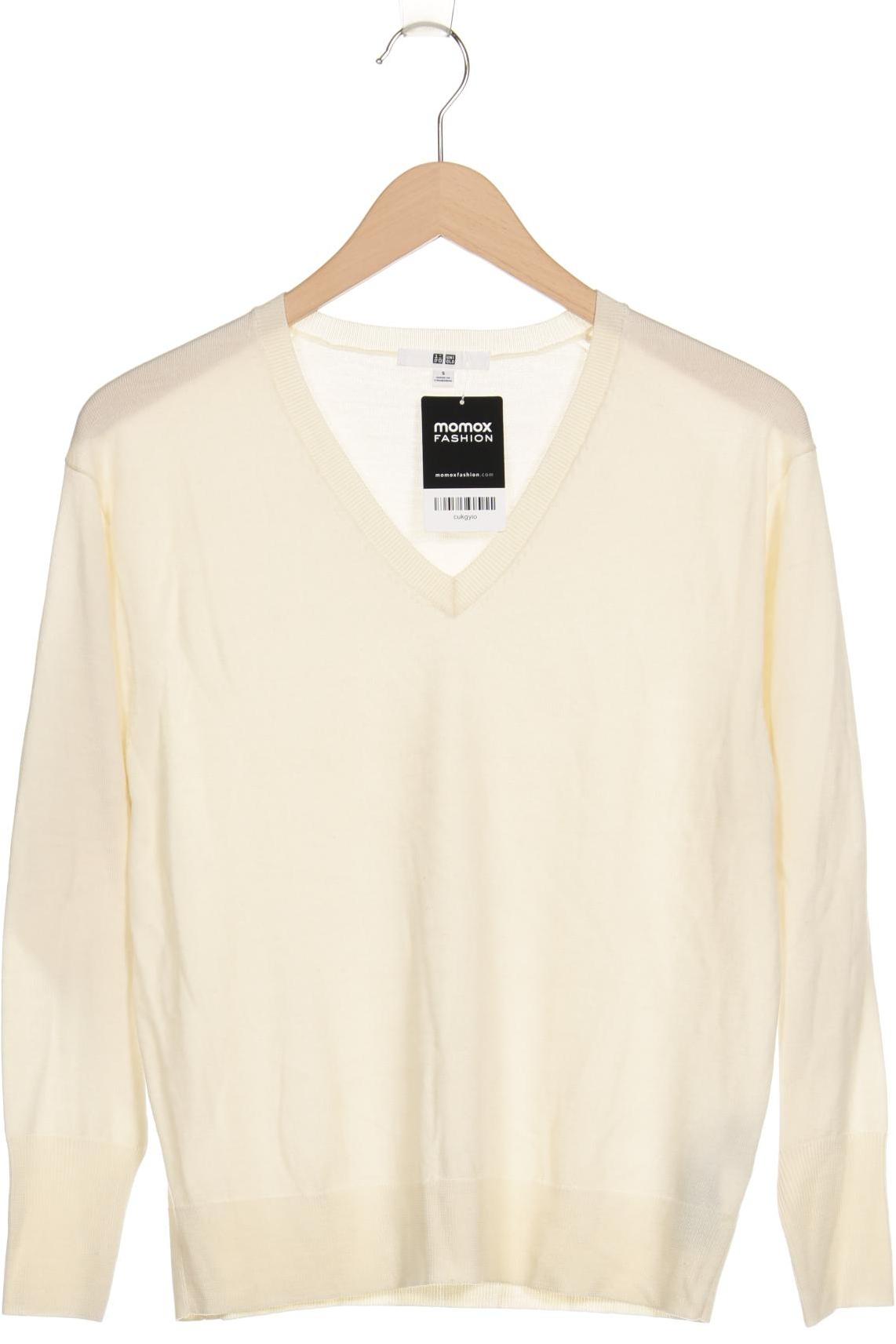 

uniqlo Damen Pullover, cremeweiß, Gr. 36
