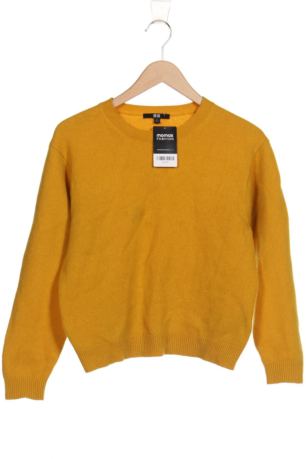

uniqlo Damen Pullover, gelb, Gr. 38