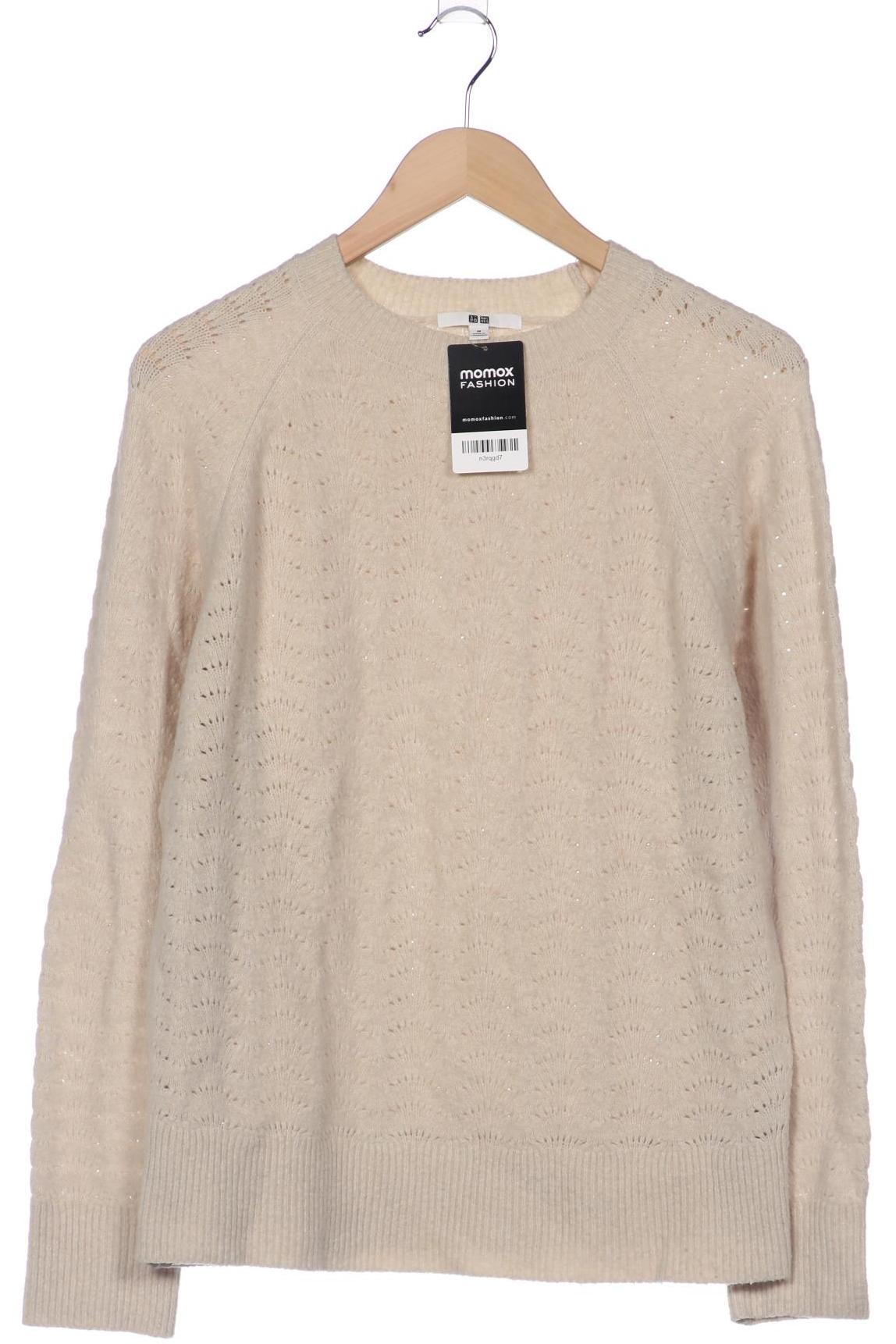 

uniqlo Damen Pullover, cremeweiß, Gr. 38