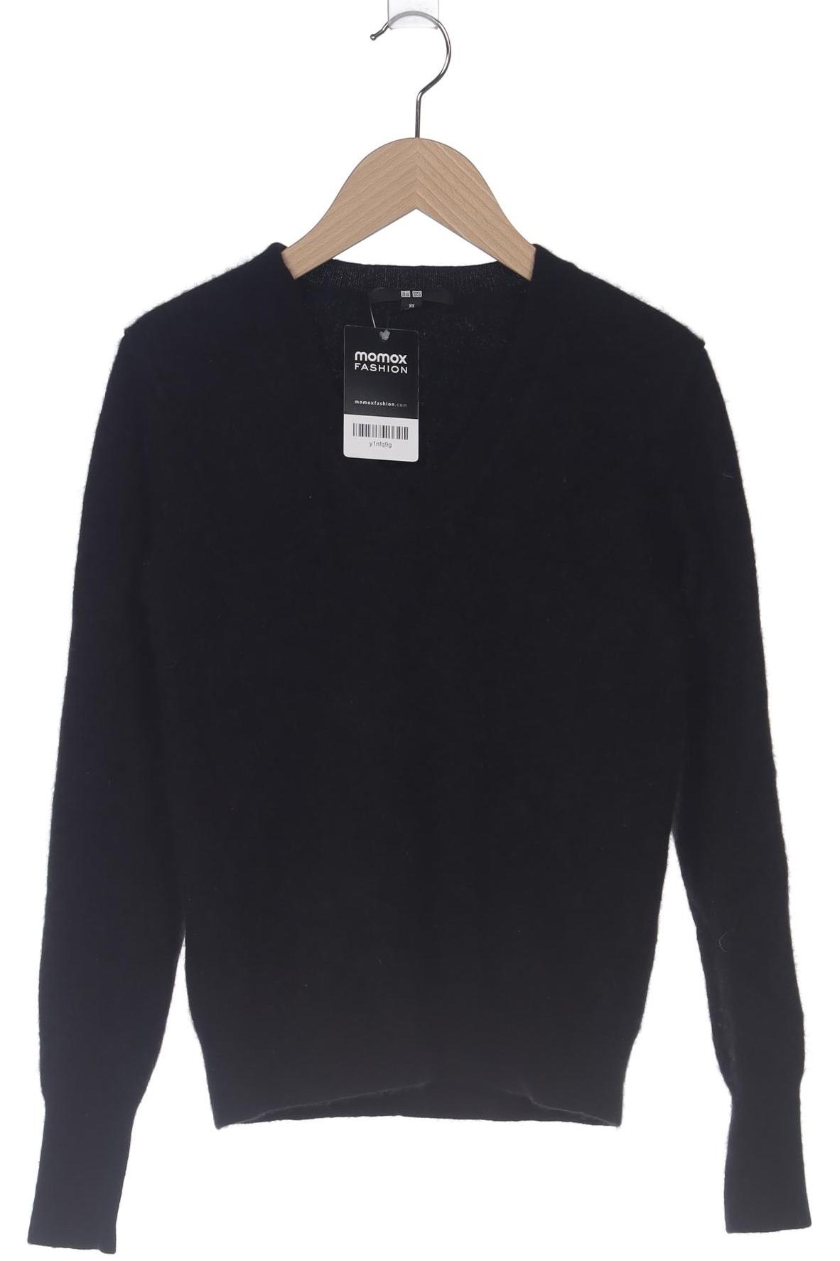 

uniqlo Damen Pullover, schwarz, Gr. 34