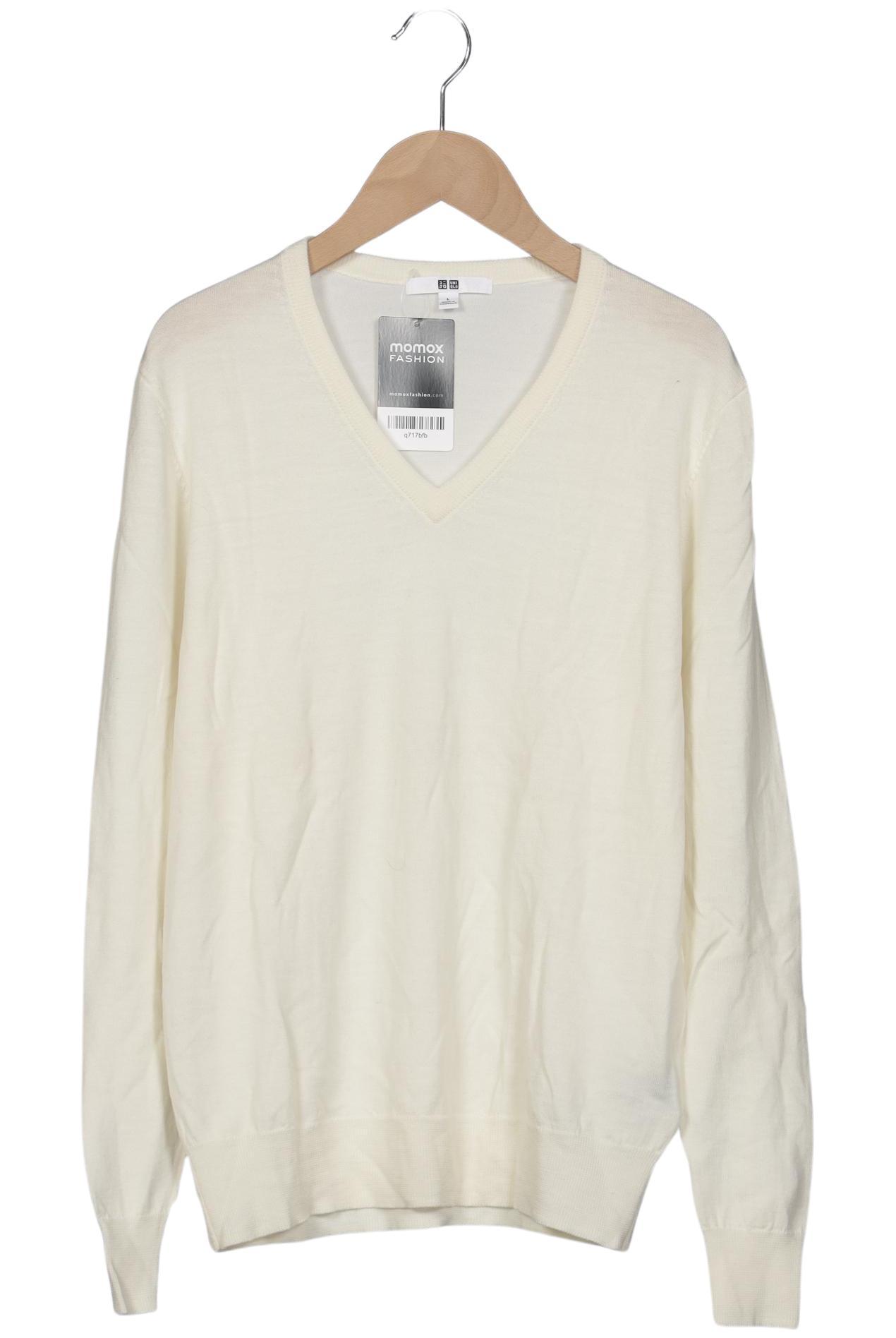

uniqlo Damen Pullover, cremeweiß, Gr. 42