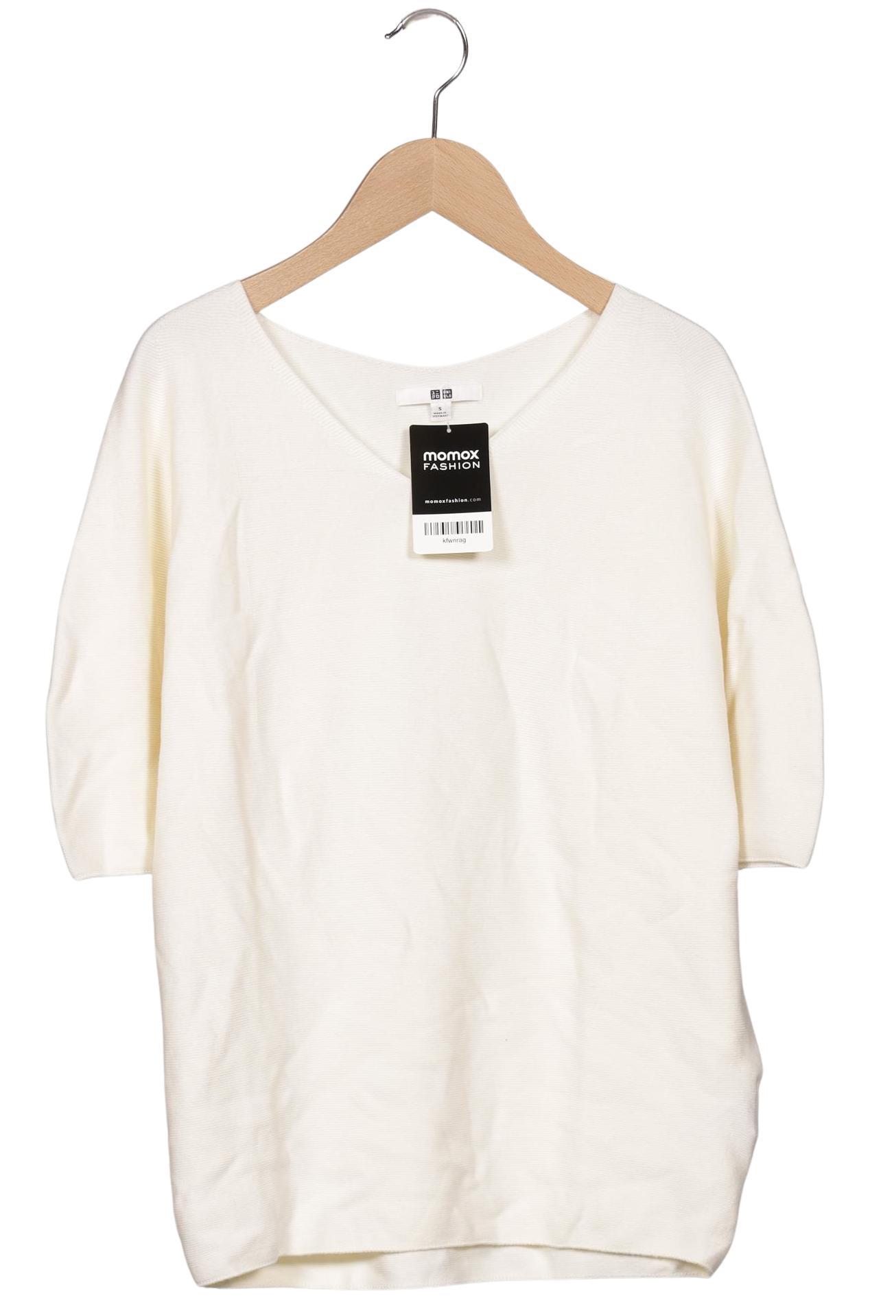 

uniqlo Damen Pullover, cremeweiß, Gr. 36