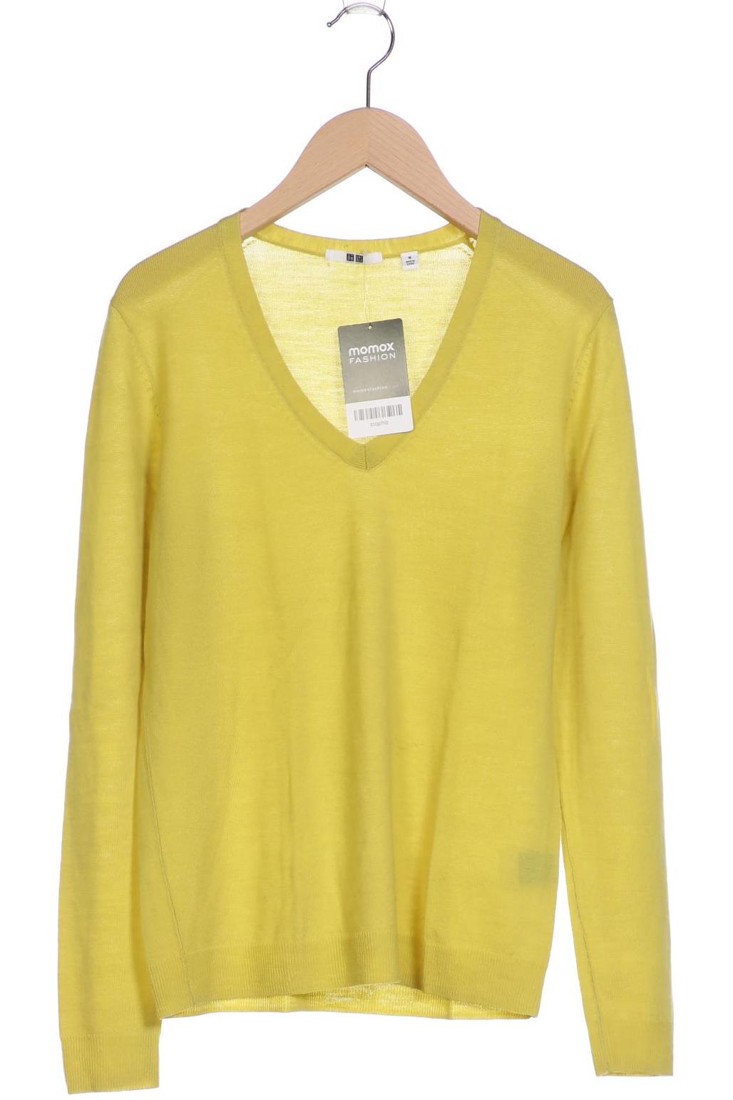 

uniqlo Damen Pullover, gelb, Gr. 38