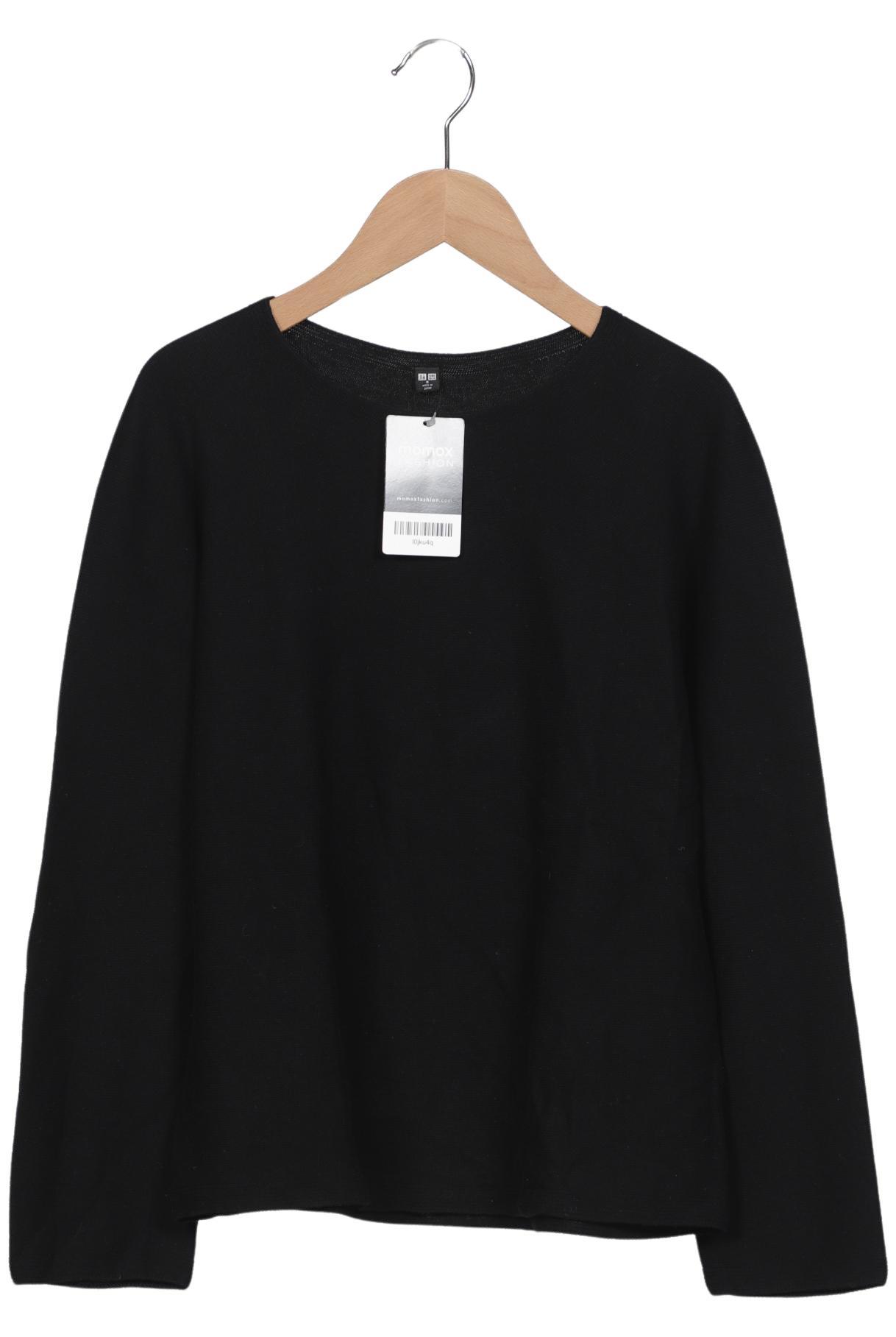 

uniqlo Damen Pullover, schwarz, Gr. 36