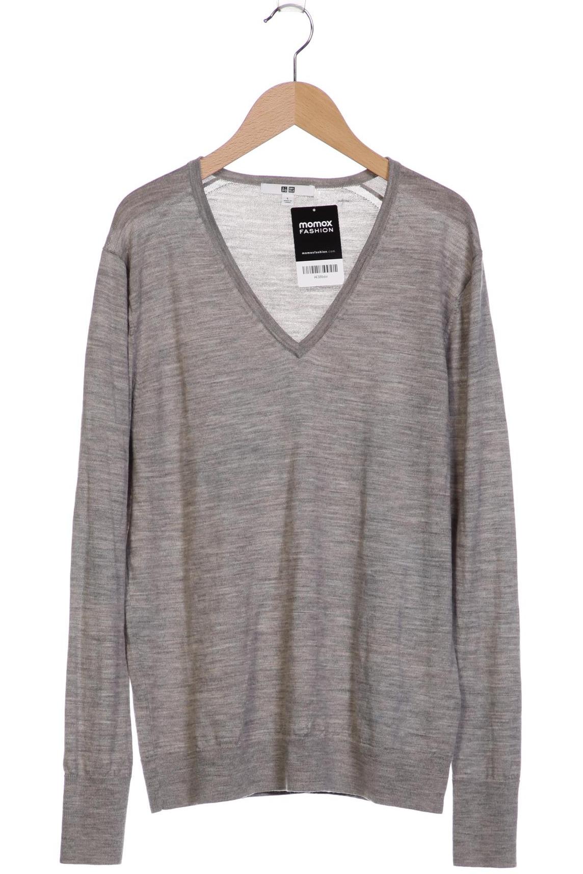 

uniqlo Damen Pullover, grau, Gr. 42