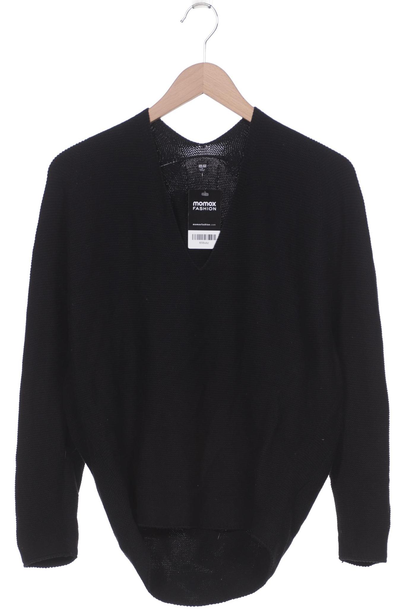 

uniqlo Damen Pullover, schwarz