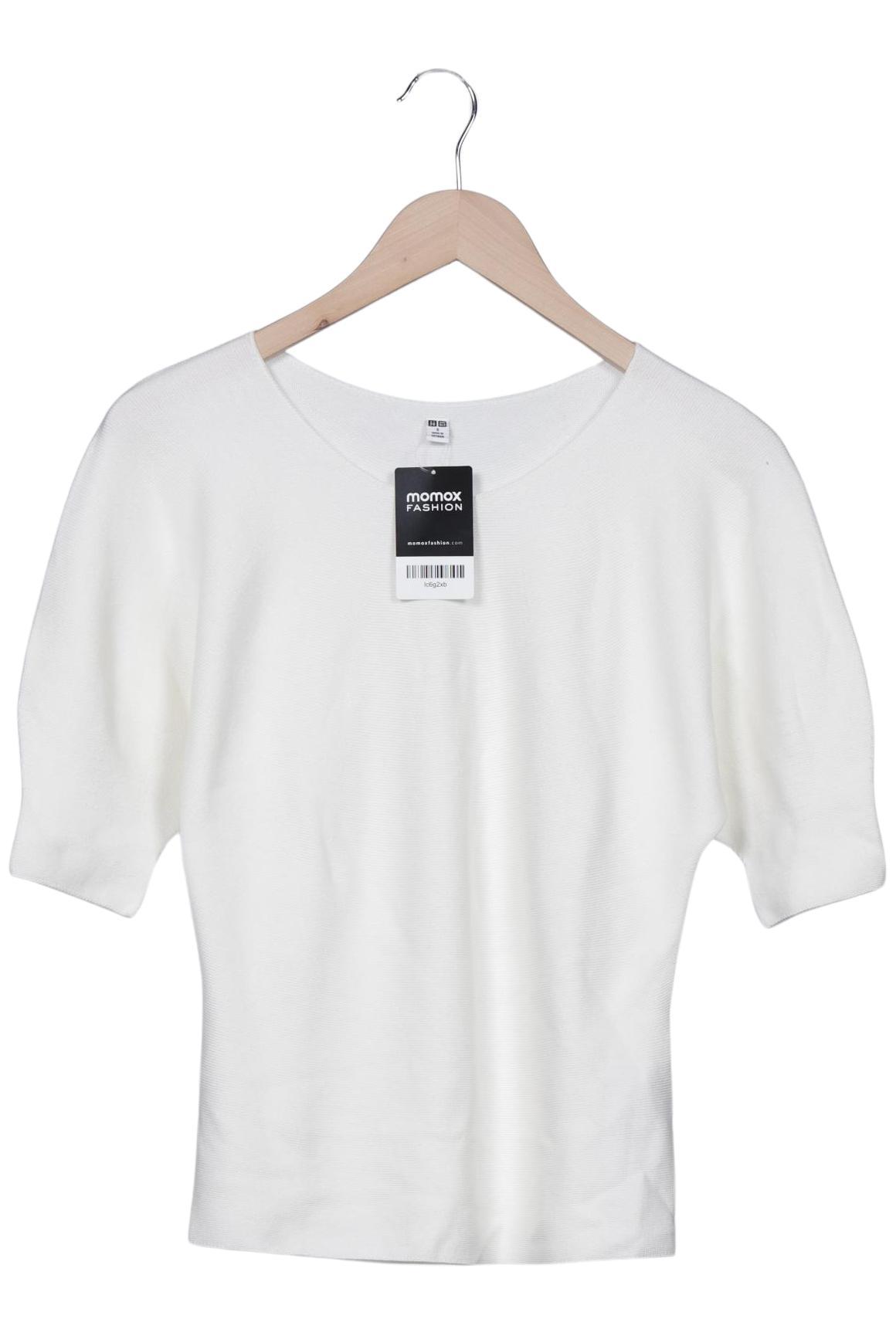 

uniqlo Damen Pullover, cremeweiß, Gr. 36
