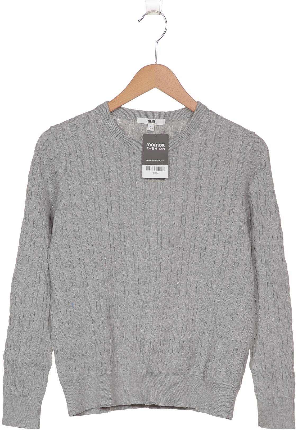 

uniqlo Damen Pullover, grau, Gr. 42