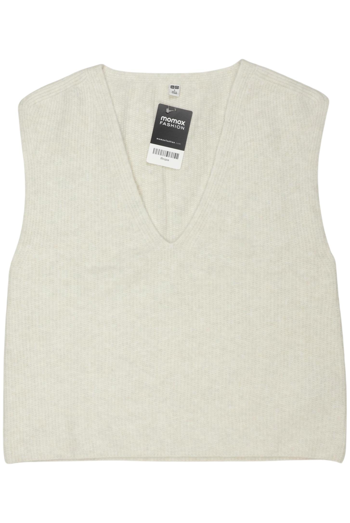 

uniqlo Damen Pullover, cremeweiß, Gr. 36