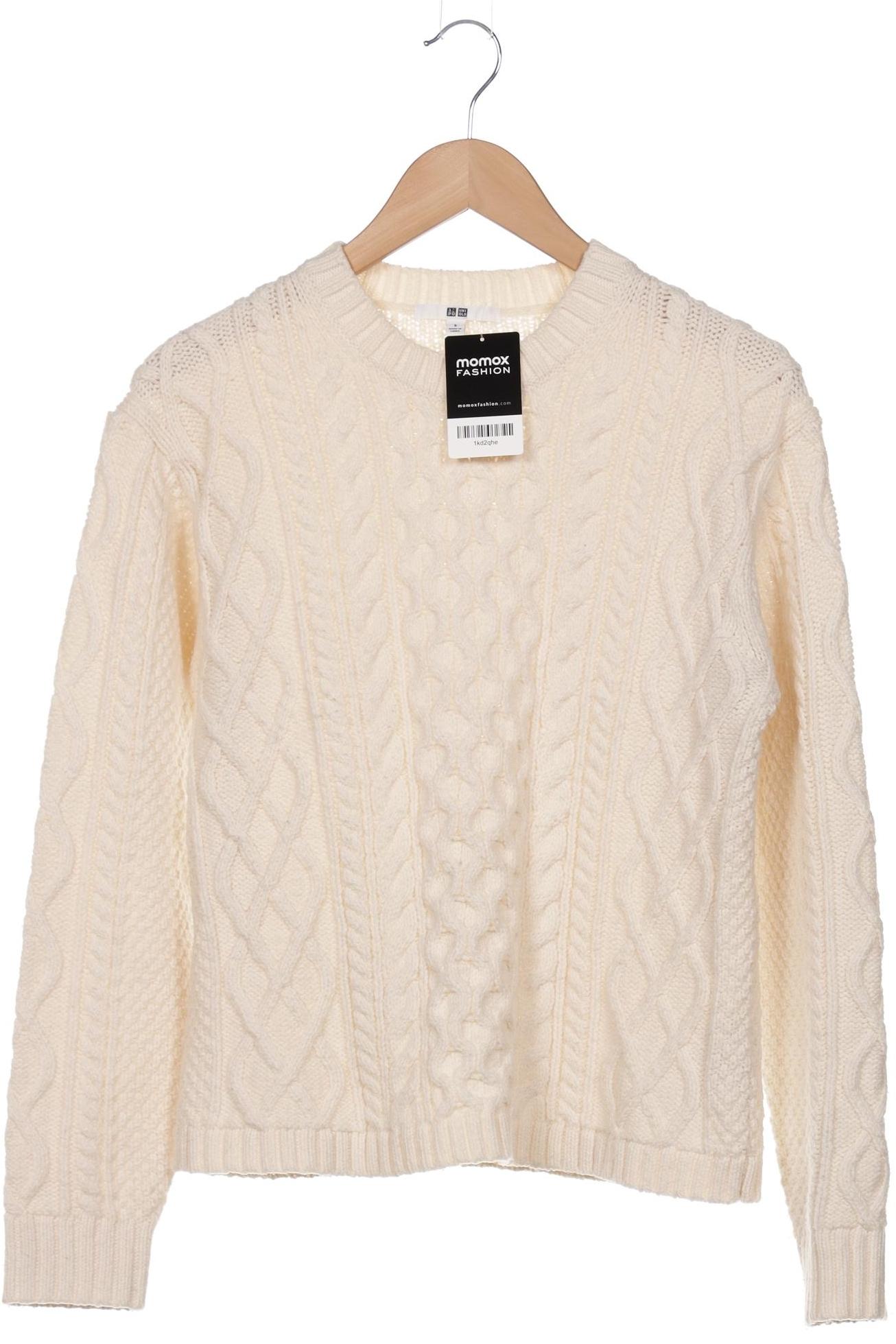 

uniqlo Damen Pullover, cremeweiß, Gr. 36