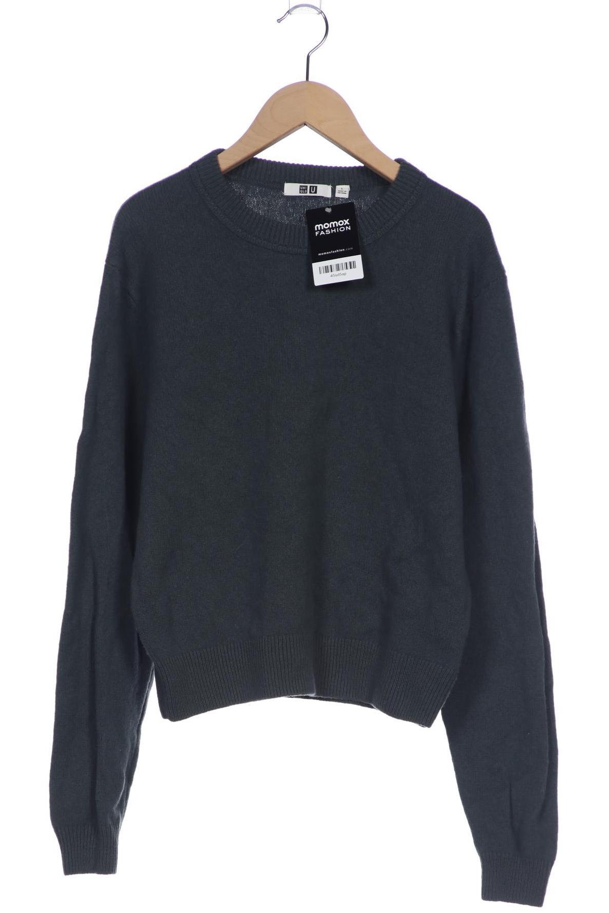 

uniqlo Damen Pullover, grau, Gr. 42