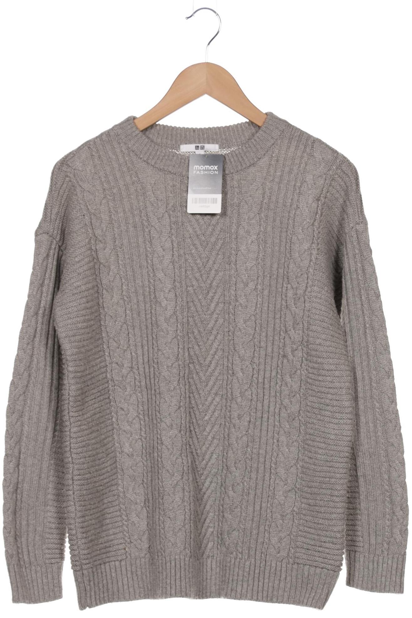 

uniqlo Damen Pullover, grau, Gr. 36