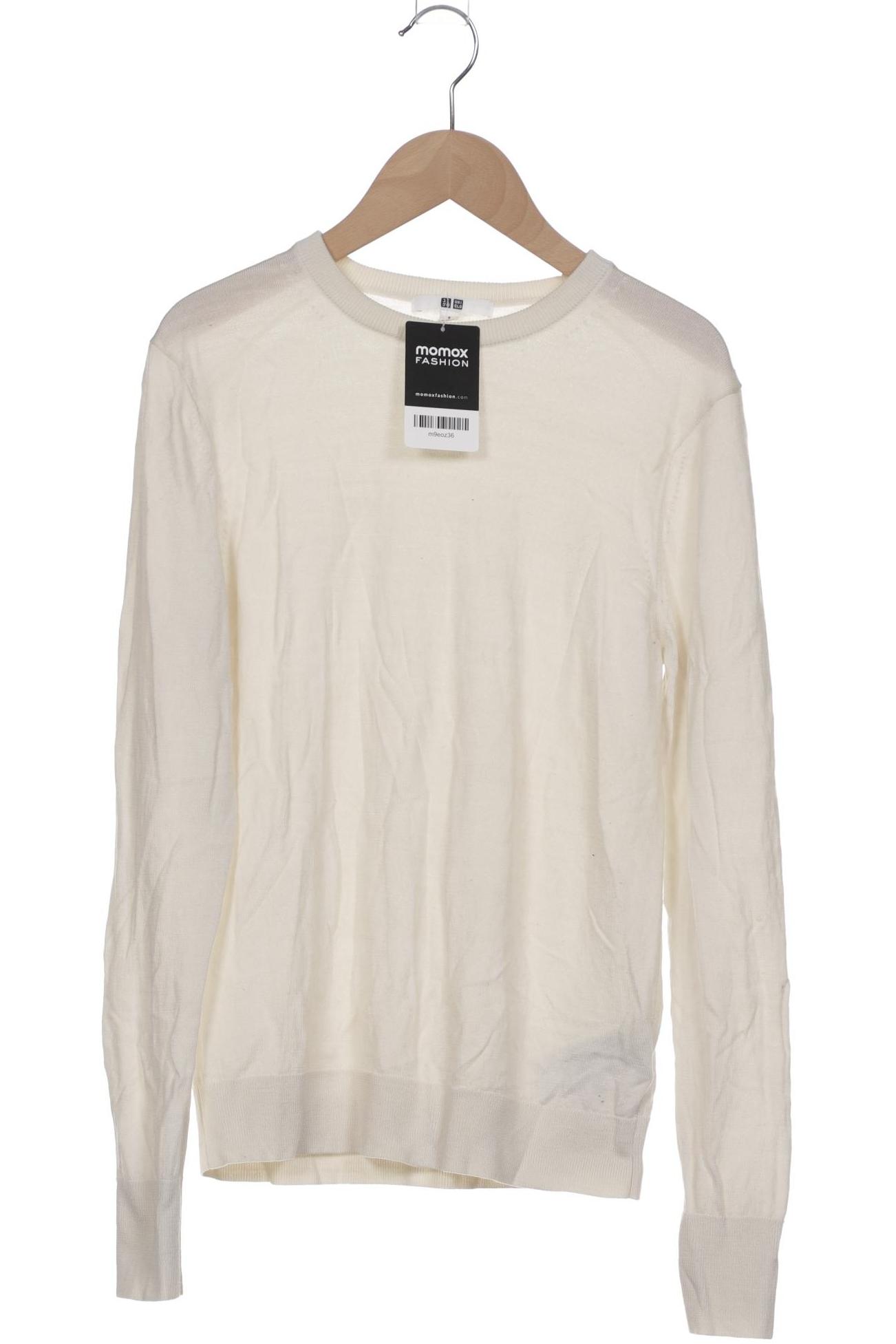 

uniqlo Damen Pullover, cremeweiß, Gr. 36