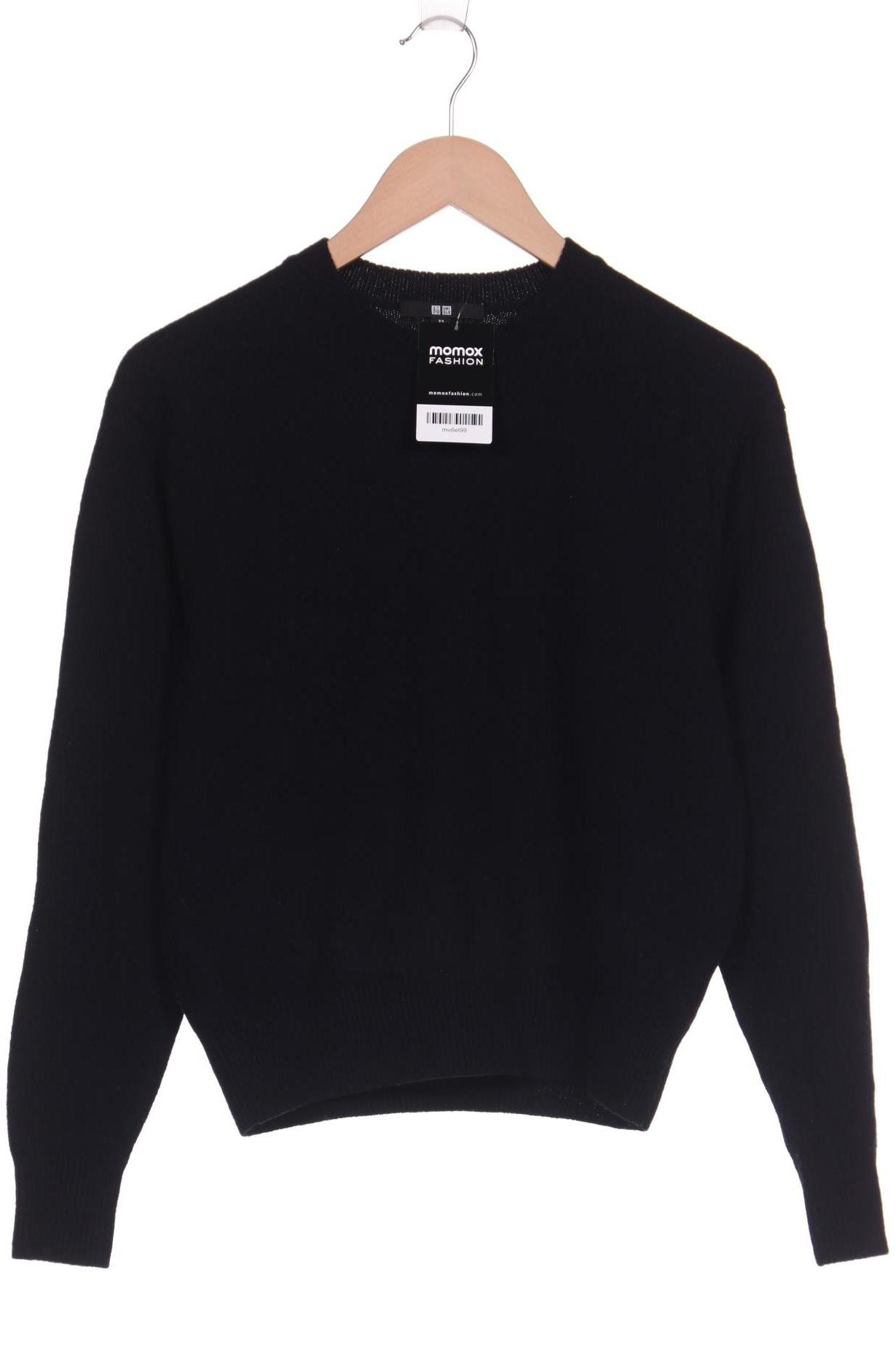 

uniqlo Damen Pullover, schwarz