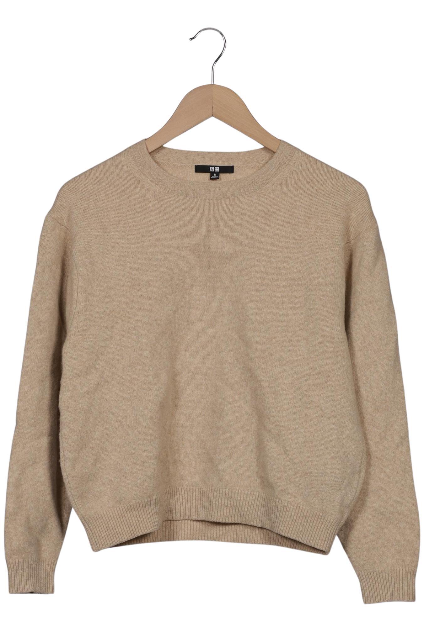 

uniqlo Damen Pullover, beige, Gr. 38