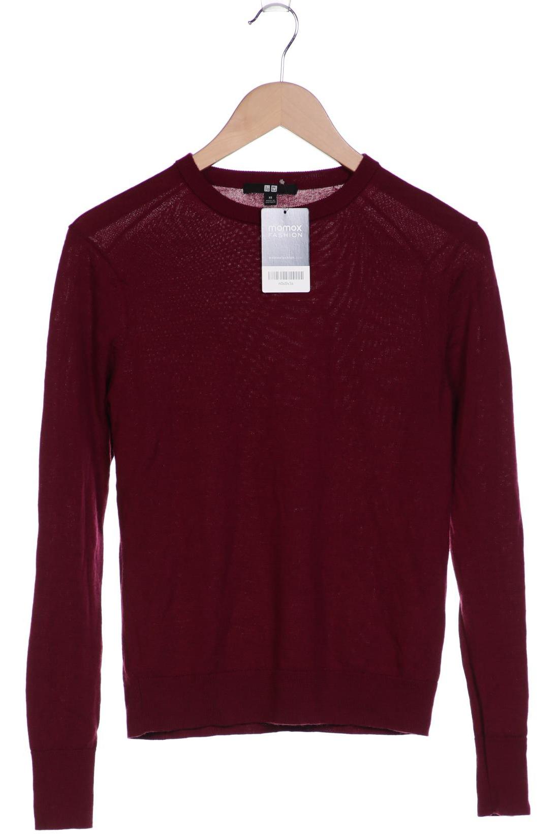 

uniqlo Damen Pullover, bordeaux, Gr. 34