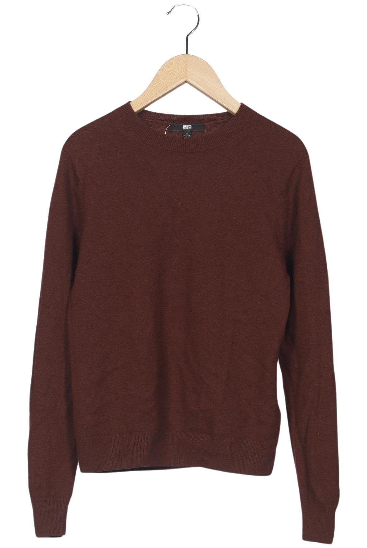 

uniqlo Damen Pullover, braun, Gr. 36