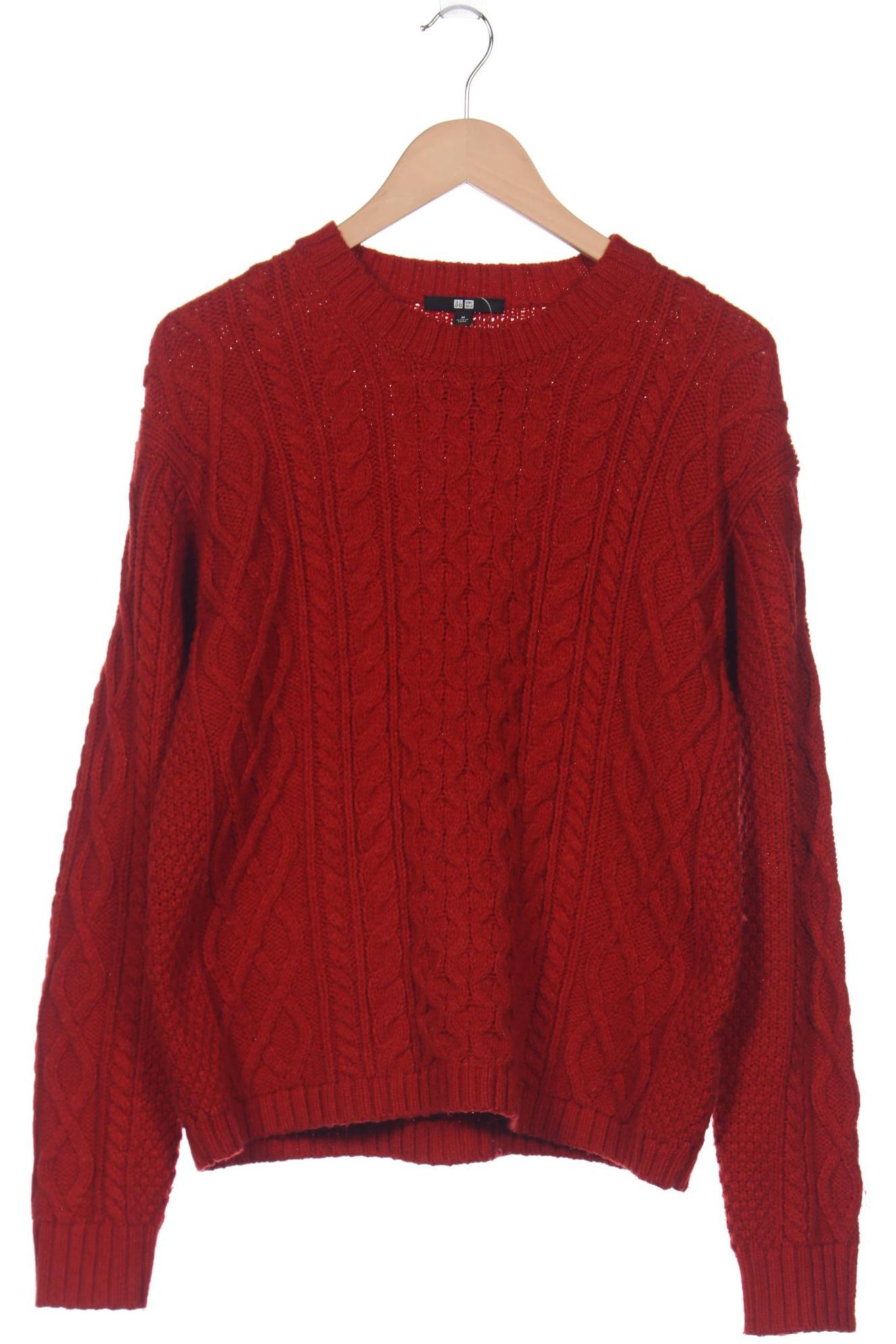 

uniqlo Damen Pullover, rot, Gr. 38