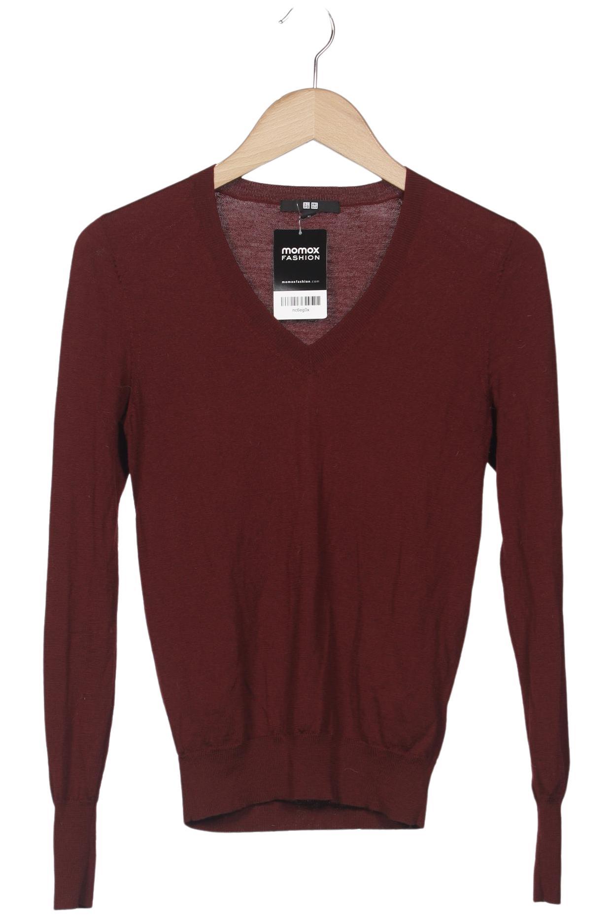 

uniqlo Damen Pullover, bordeaux, Gr. 34