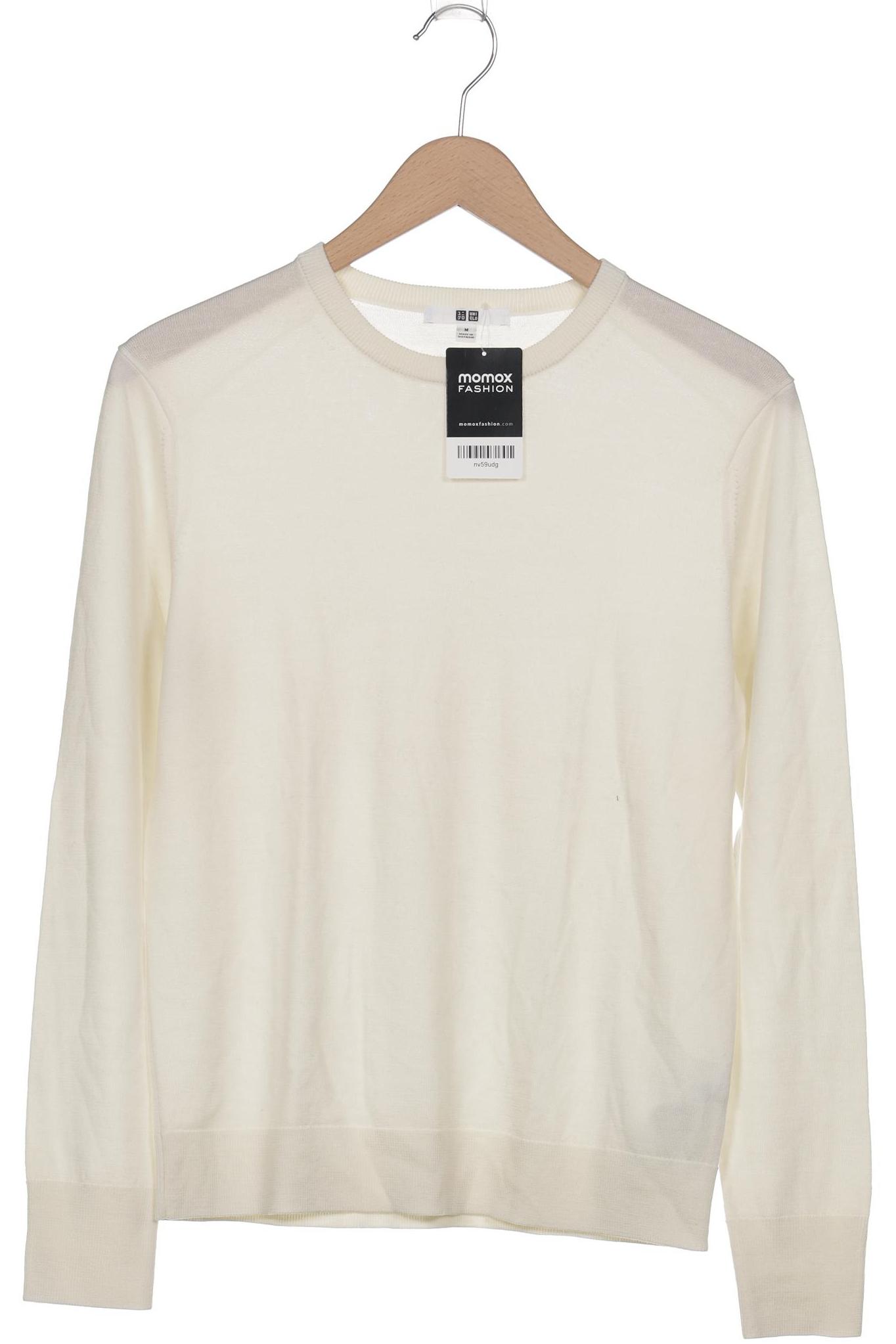 

uniqlo Damen Pullover, cremeweiß, Gr. 38