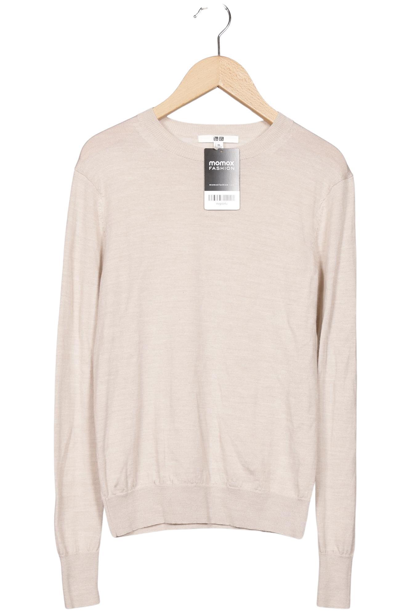 

uniqlo Damen Pullover, beige, Gr. 34