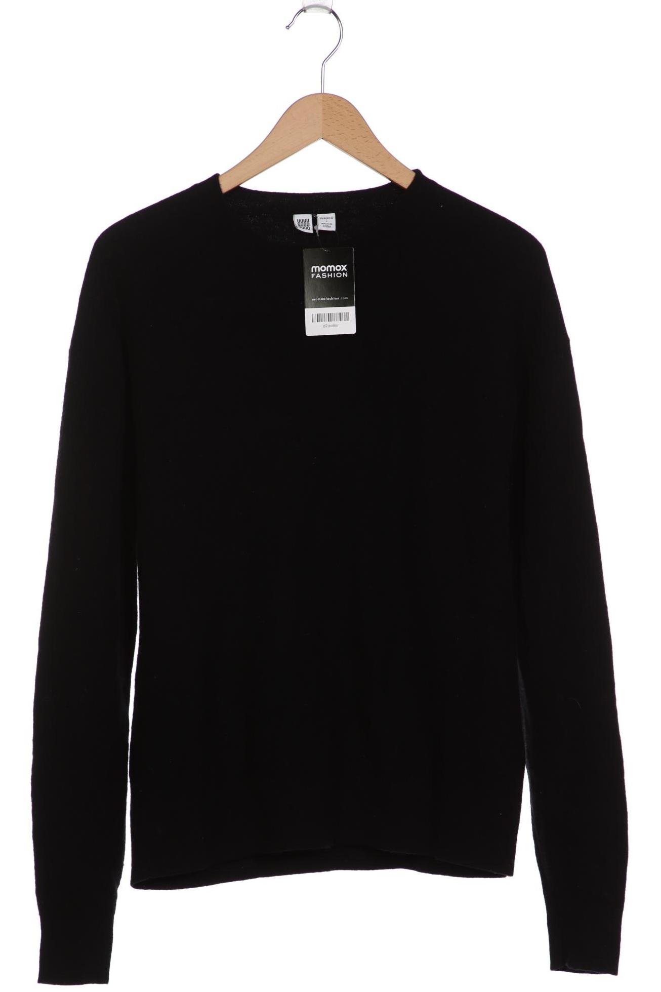 

uniqlo Damen Pullover, schwarz, Gr. 42