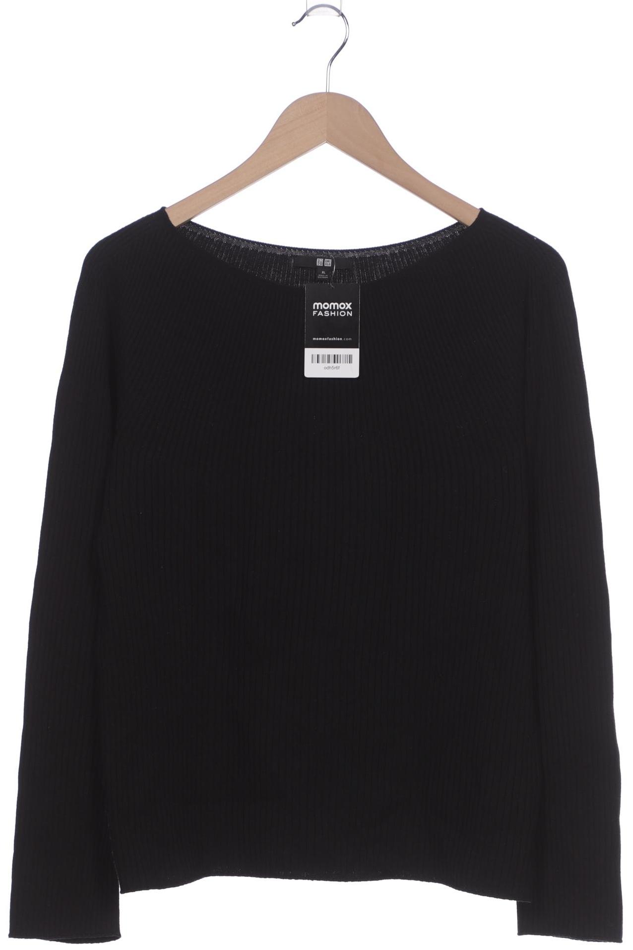 

uniqlo Damen Pullover, schwarz, Gr. 44