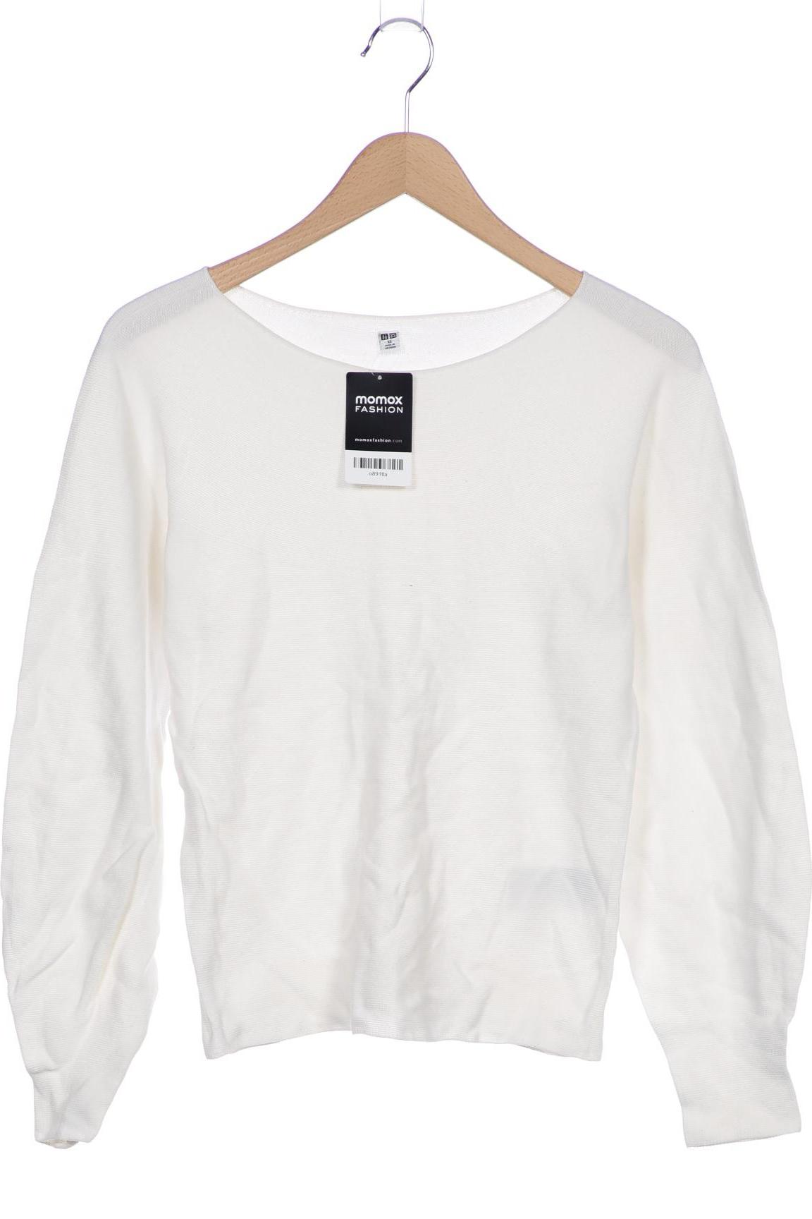 

uniqlo Damen Pullover, weiß, Gr. 34