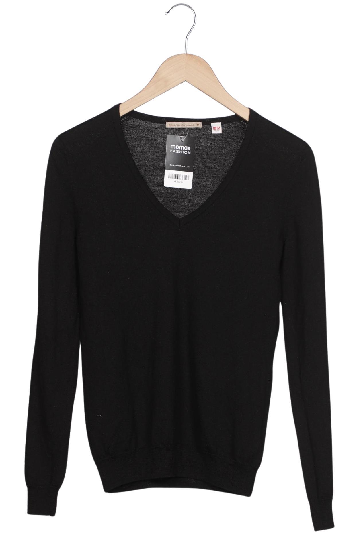 

uniqlo Damen Pullover, schwarz, Gr. 38