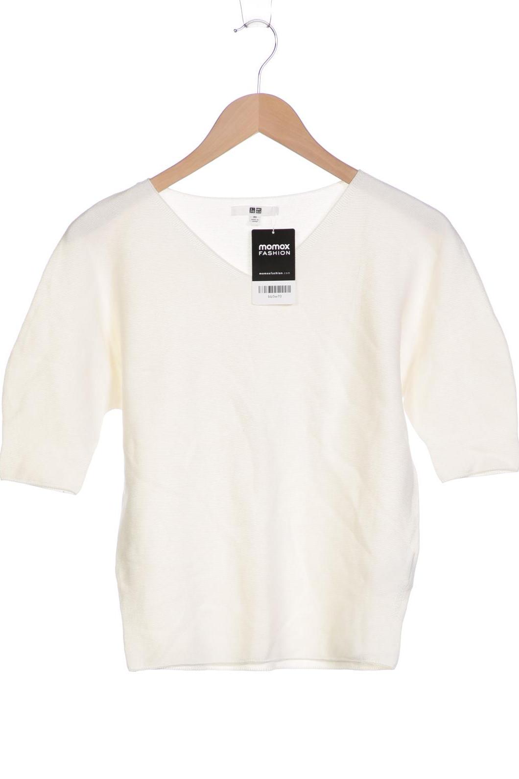 

uniqlo Damen Pullover, cremeweiß