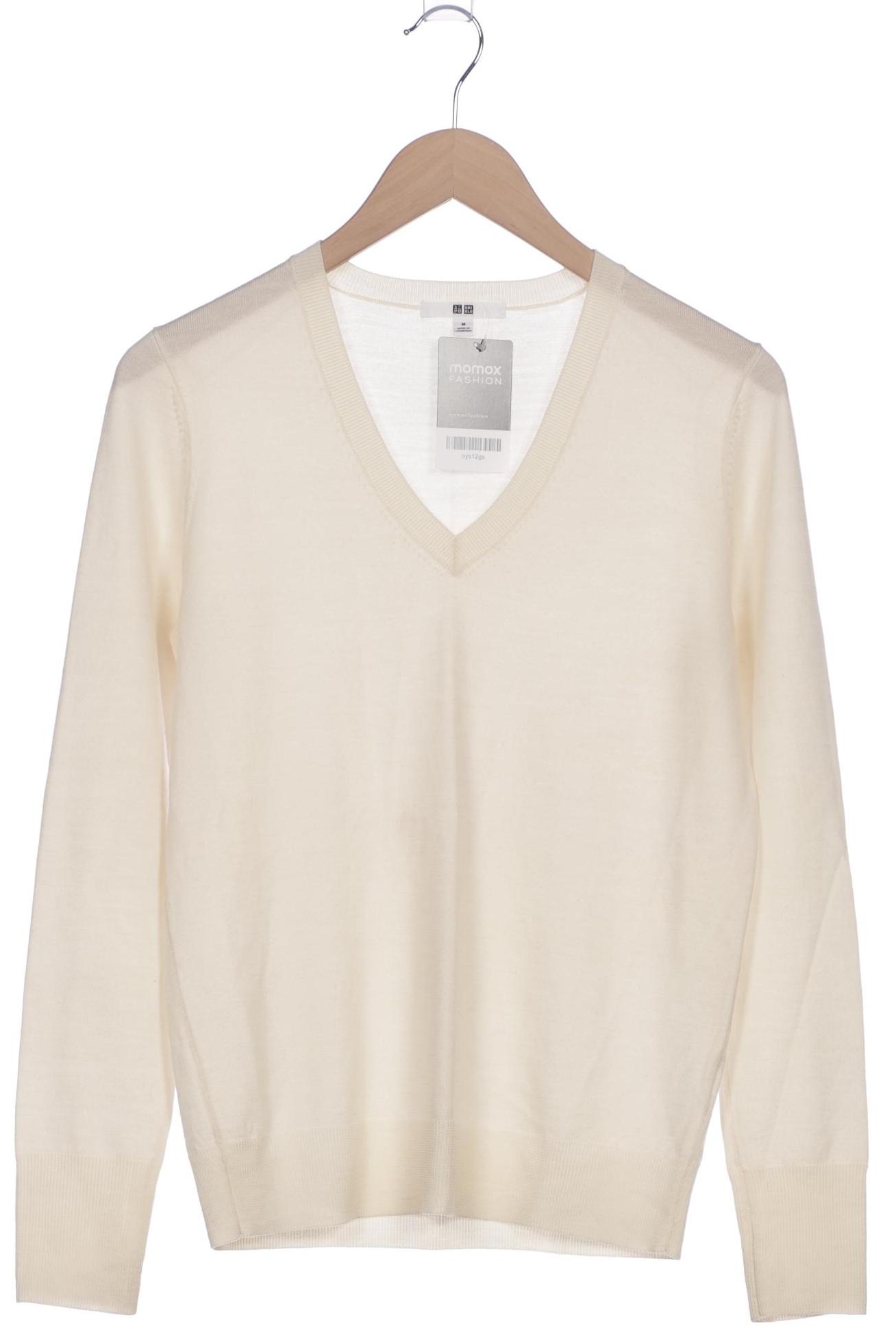 

uniqlo Damen Pullover, cremeweiß, Gr. 38
