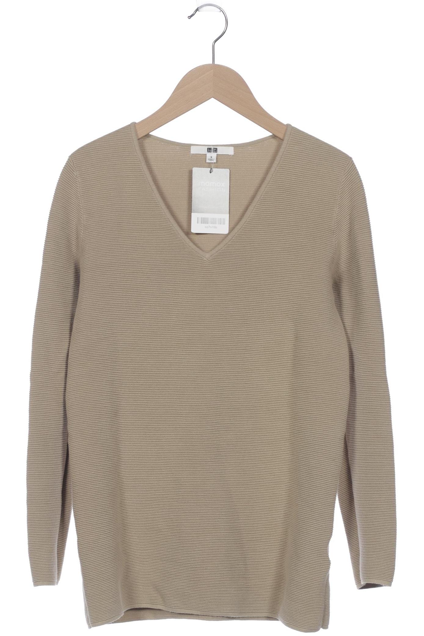 

uniqlo Damen Pullover, beige, Gr. 36