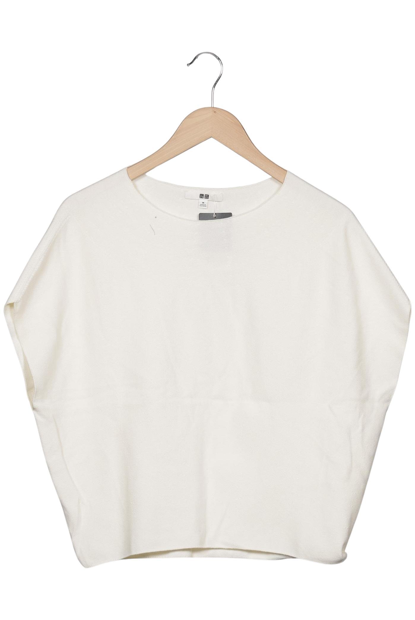 

uniqlo Damen Pullover, weiß, Gr. 38