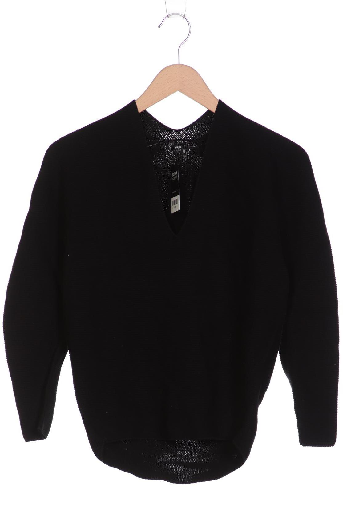 

uniqlo Damen Pullover, schwarz