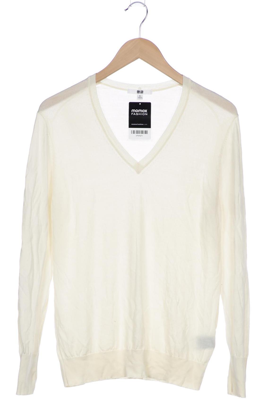 

uniqlo Damen Pullover, cremeweiß, Gr. 44